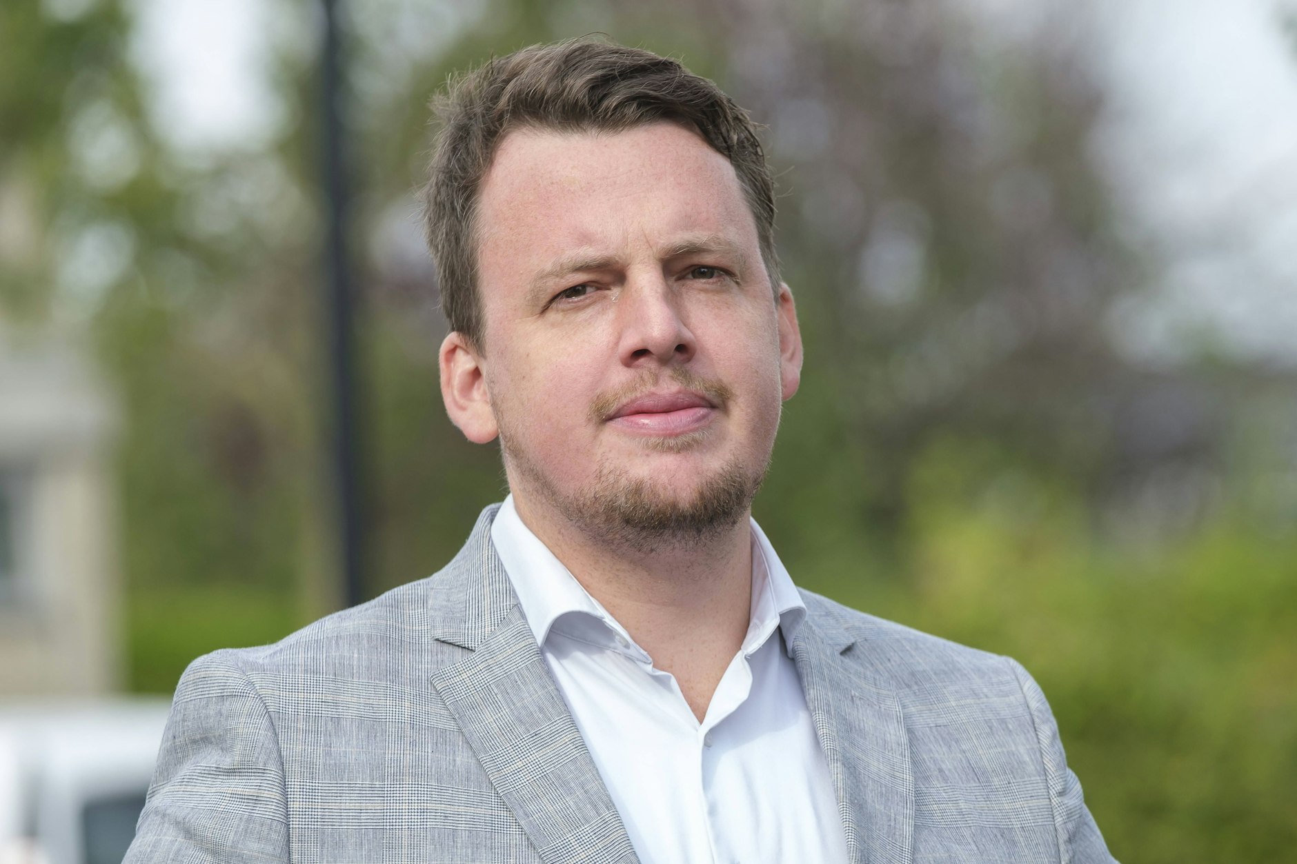 Matthias Büschges war der Oberbürgermeisterkandidat der AfD für Köln.