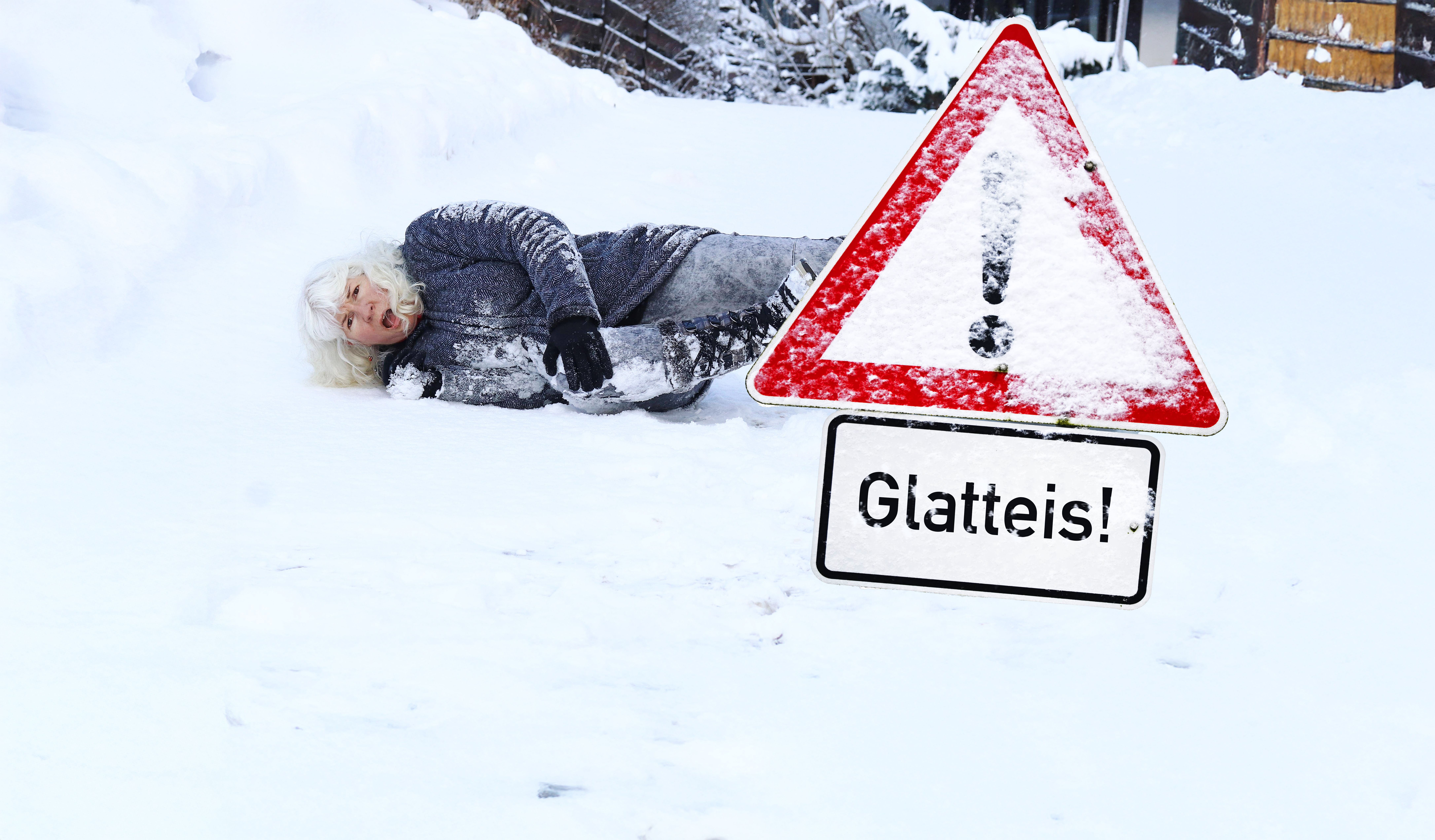 Warum Sie bei der Glätte wie ein Pinguin laufen sollten