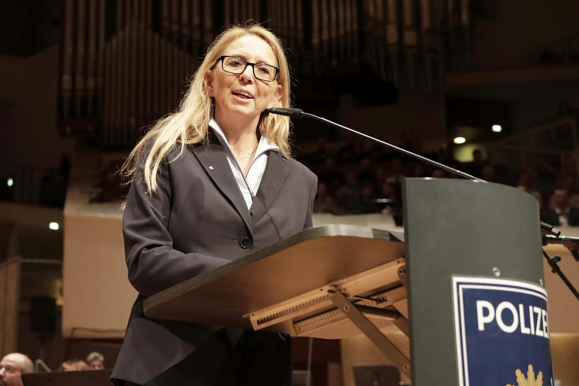 Barbara Slowik Meisel ist die Berliner Polizeipräsidentin.