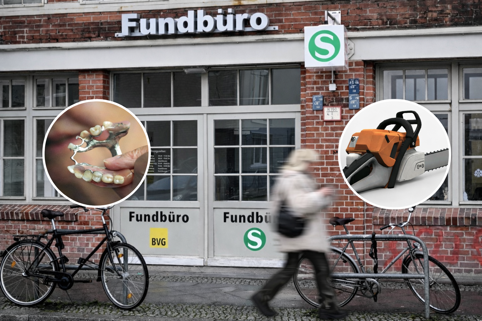 Berliner Fundbüros suchen die Besitzer von mehreren Zahngebissen