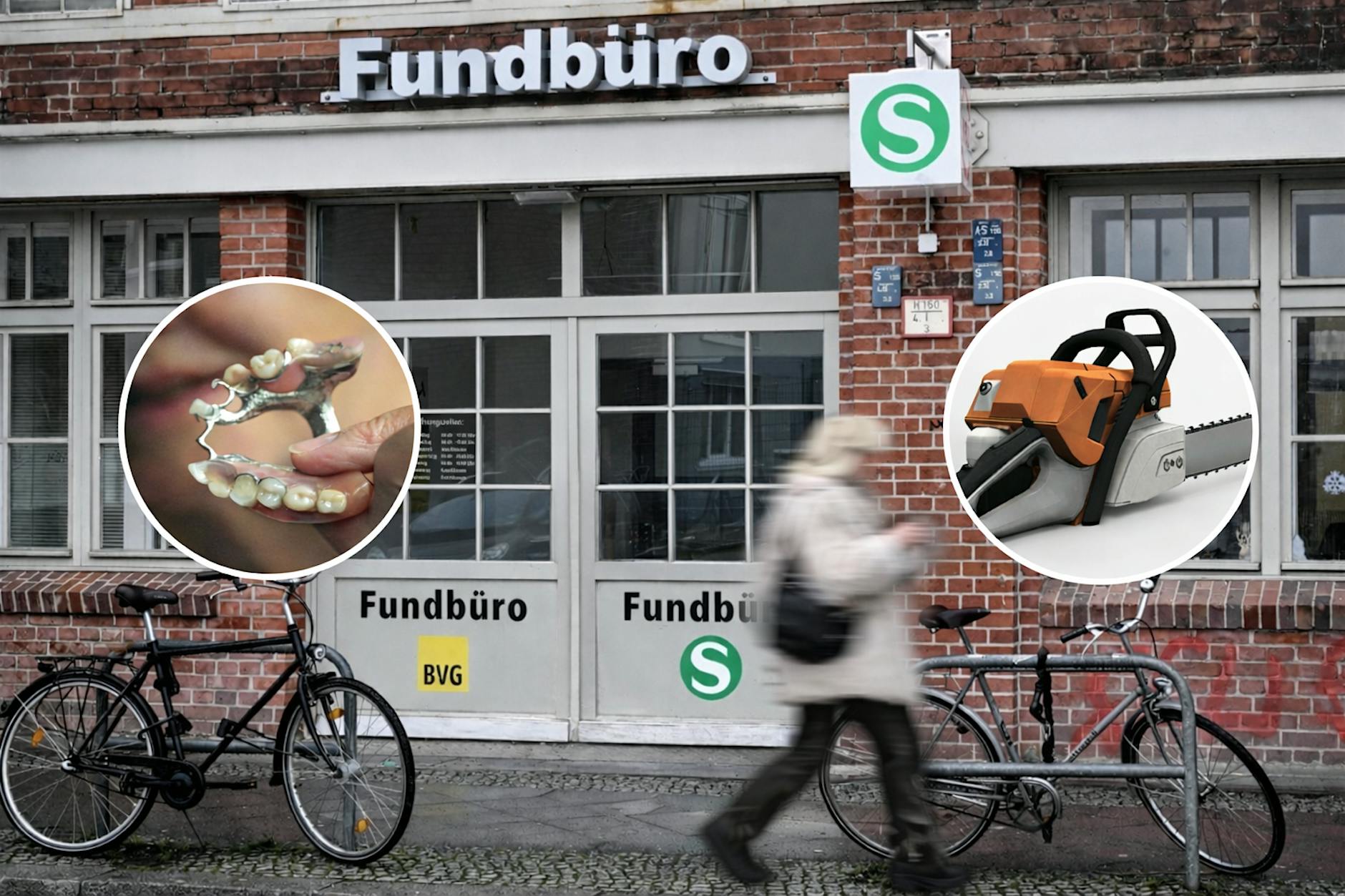 Berliner Fundbüros suchen die Besitzer von mehreren Zahngebissen