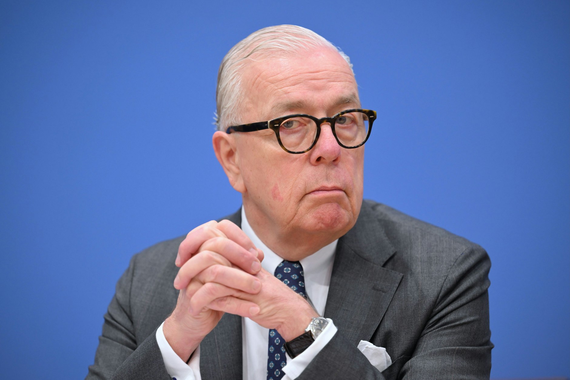 Klaus Reinhardt, Präsident der Bundesärztekammer, ist gegen "unkontrollierte Knallerei".