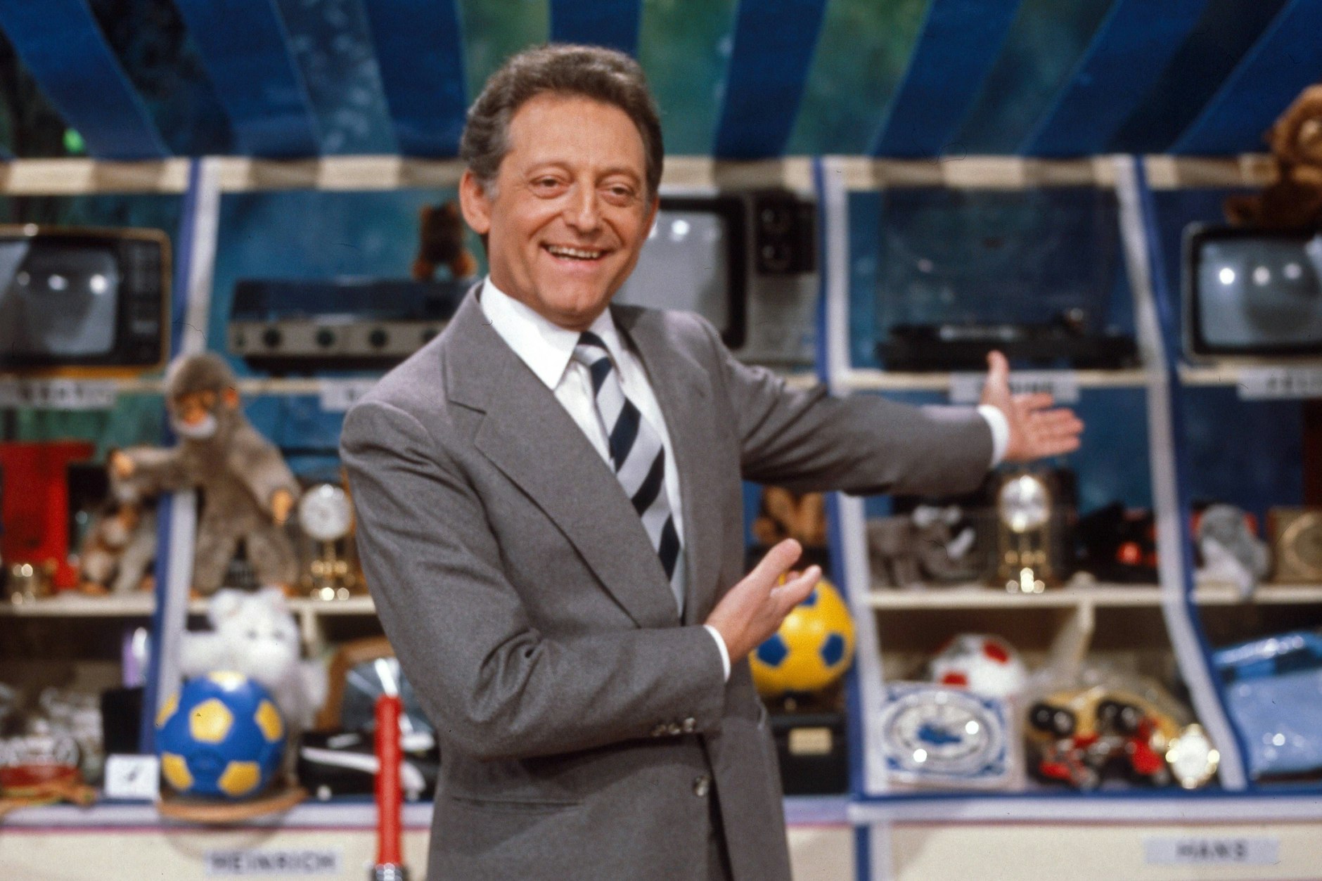 Hans Rosenthal moderierte auch die populäre Quizsendung „Rate mal mit Rosenthal“.