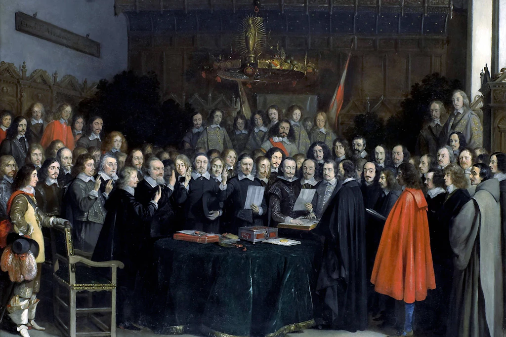 Ratifizierung des Westfälischen Friedens in Münster