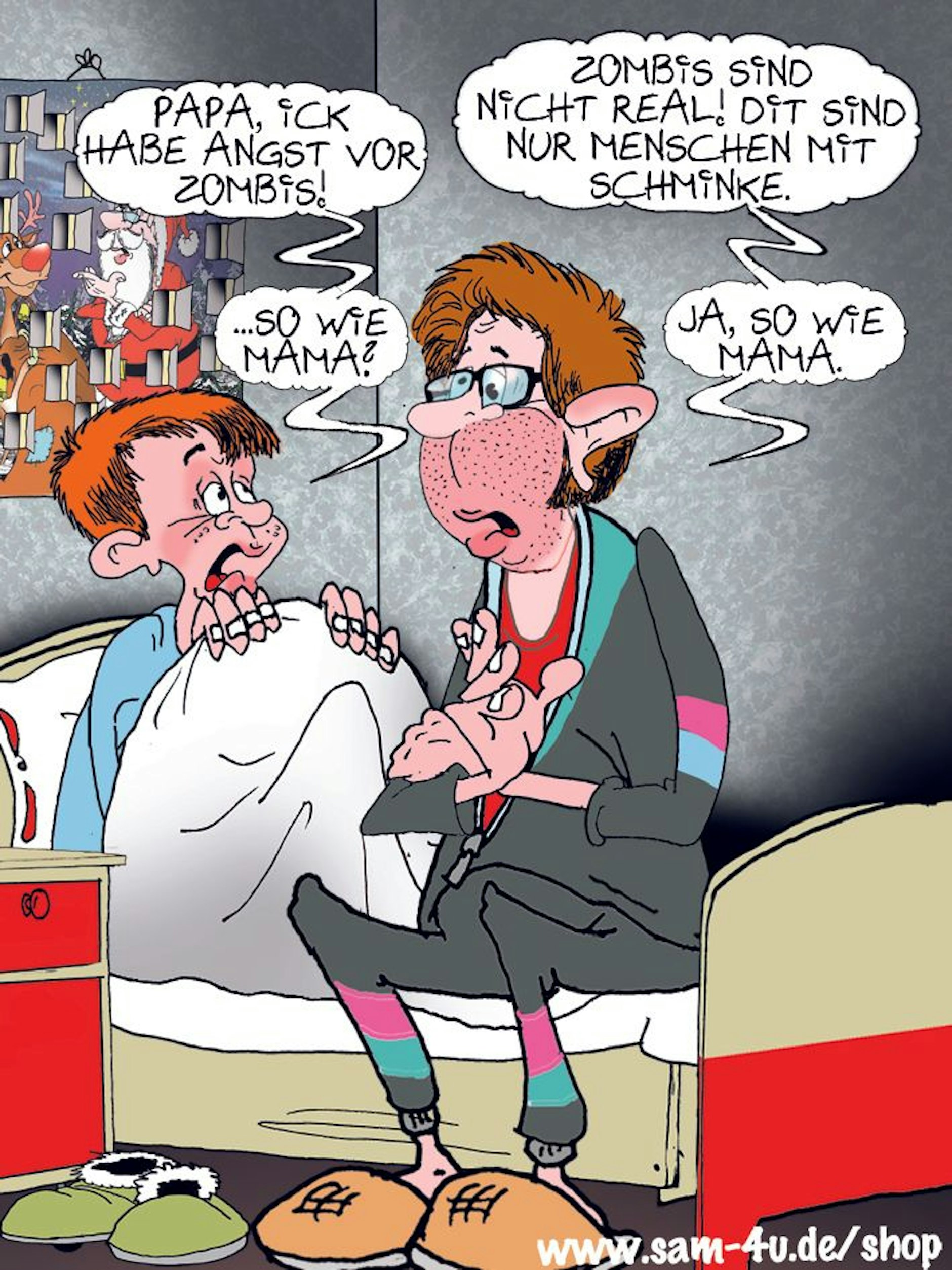 Der Cartoon des Tages von Zeichner Sam Paff aus Berlin hat jeden Tag einen festen Platz in unserer Rubrik Witz des Tages.