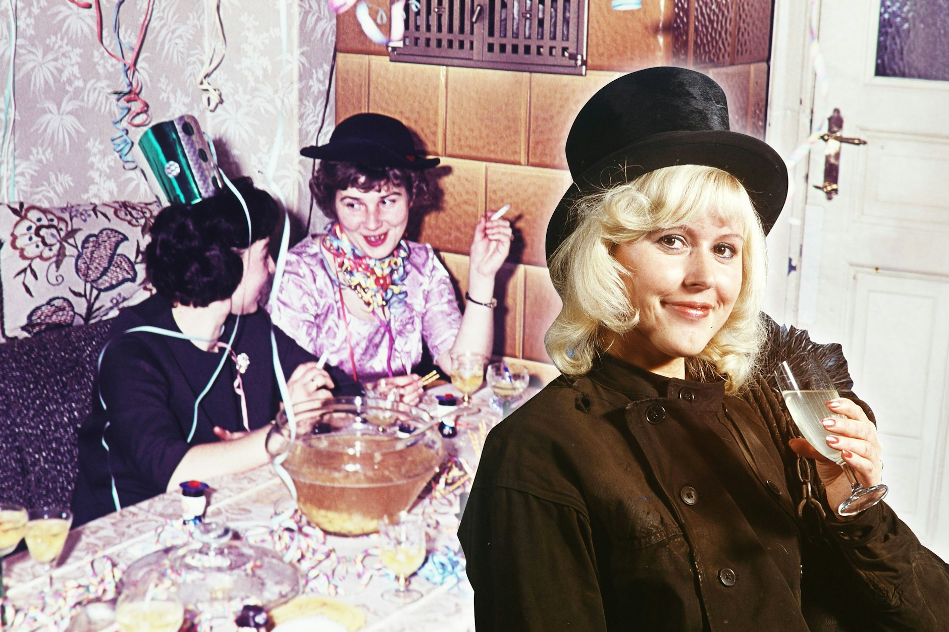 Auch in der DDR wurde Silvester gefeiert. Doch riesige Feuerwerksbatterien brauchte man dafür nicht.