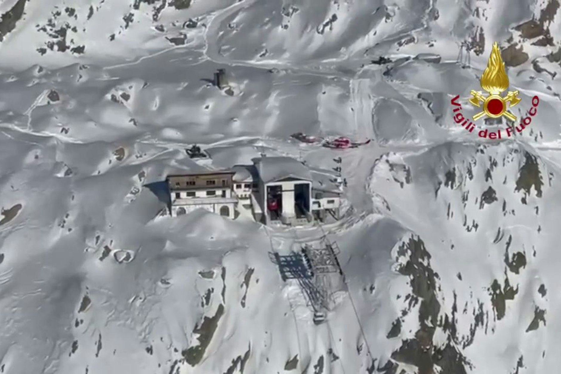 In der Gemeinde Macugnaga an der Grenze zur Schweiz ereignete sich das Gondel-Unglück.