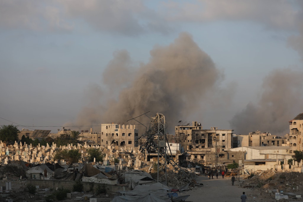 Rollende Bomben: Israel setzt in Gaza-Stadt Panzerfahrzeuge mit mehreren Tonnen TNT ein