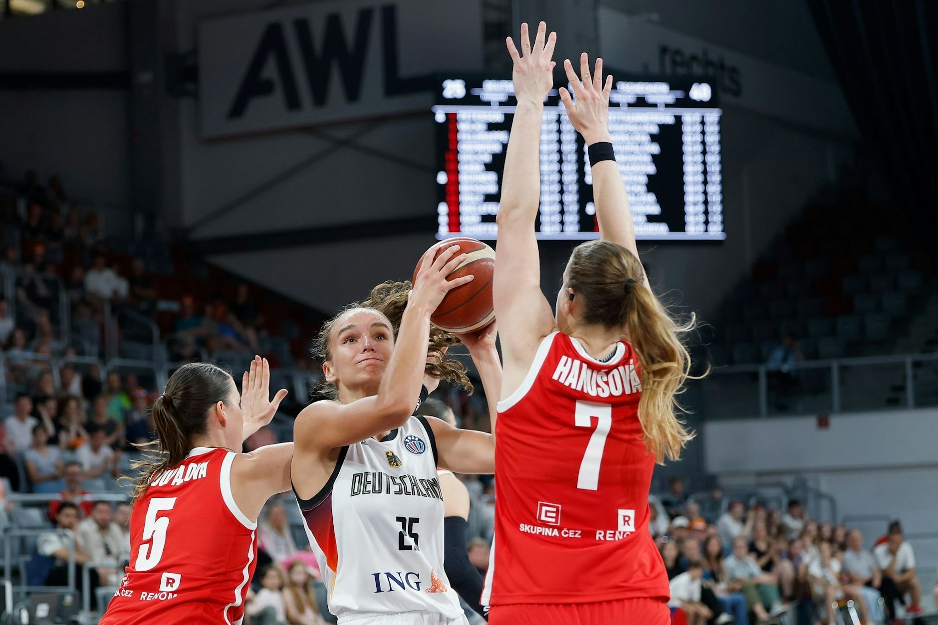 Die Basketball-Frauen spielen im September 2026 bei der WM in Berlin.