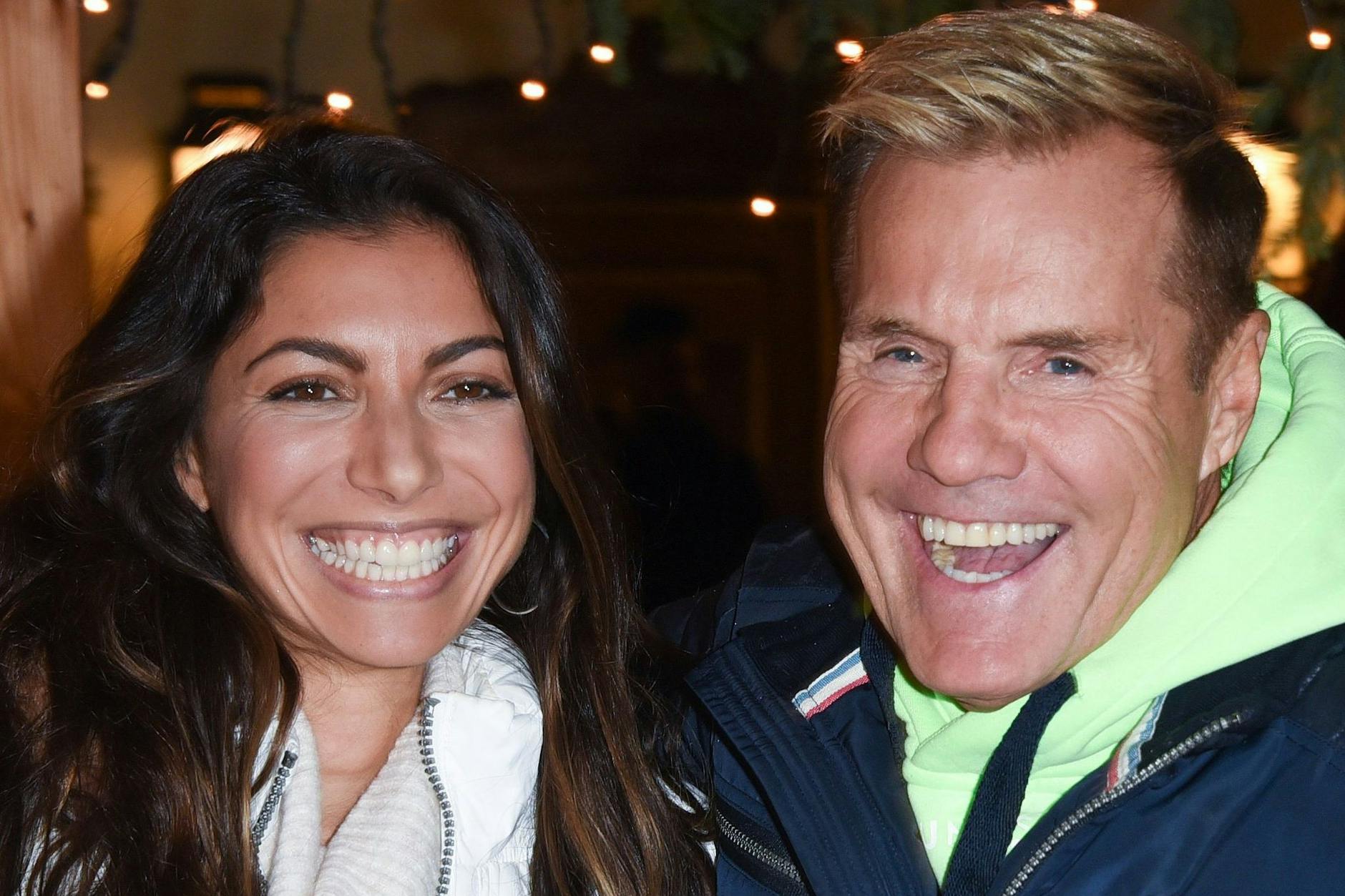 Dieter Bohlen (r.) und seine Carina sind nun offiziell verheiratet.