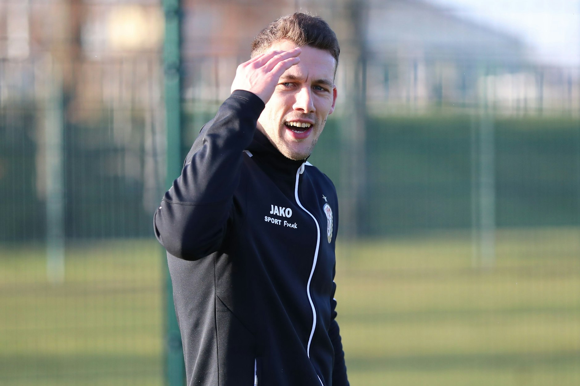 Chris Reher, im Hauptjob&nbsp; Co-Trainer des Regionalliga-Teams des BFC Dynamo, kehrt für die Weinrot-Weißen auch auf den Platz zurück.