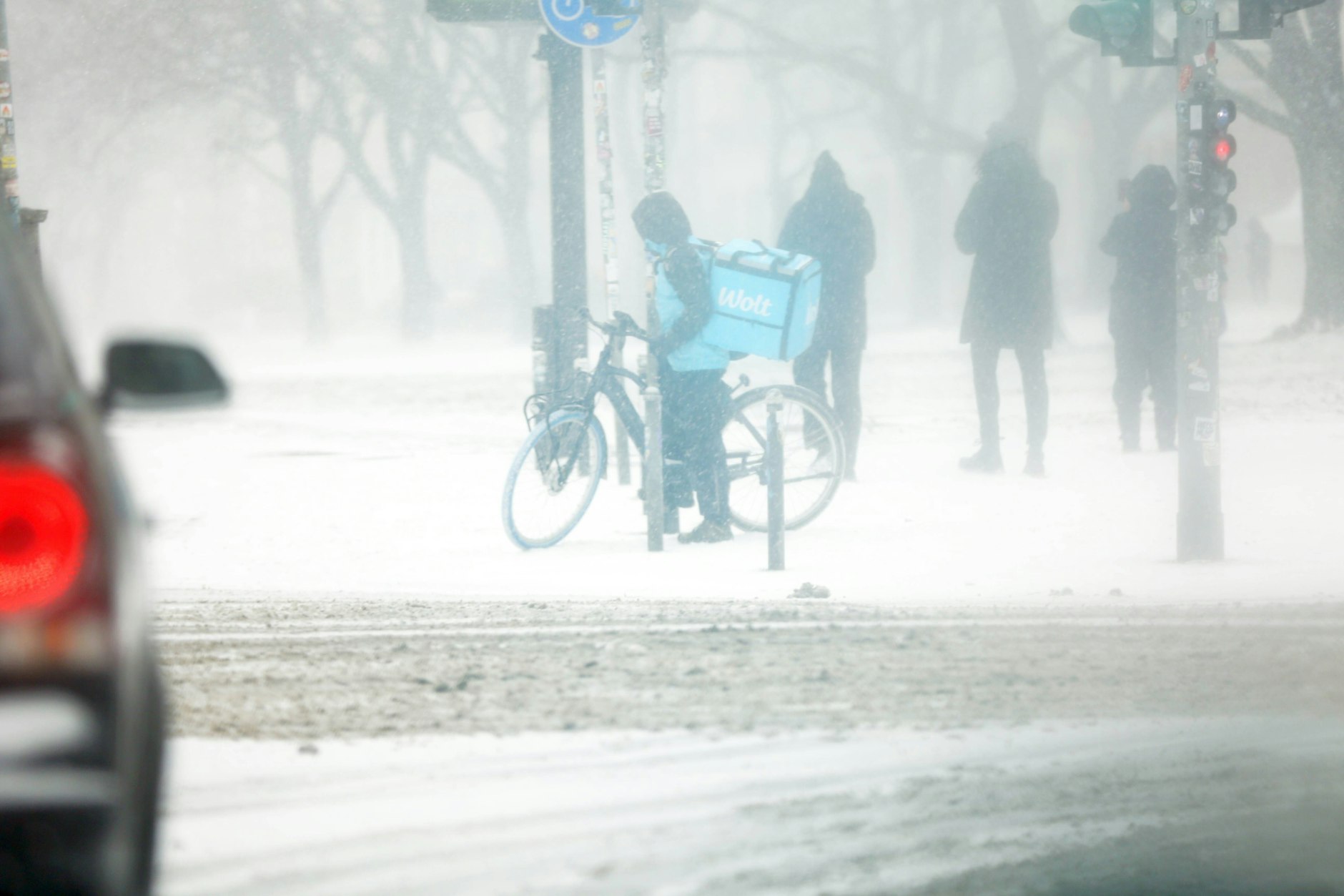 Es wird frostig und stürmisch in der Hauptstadt