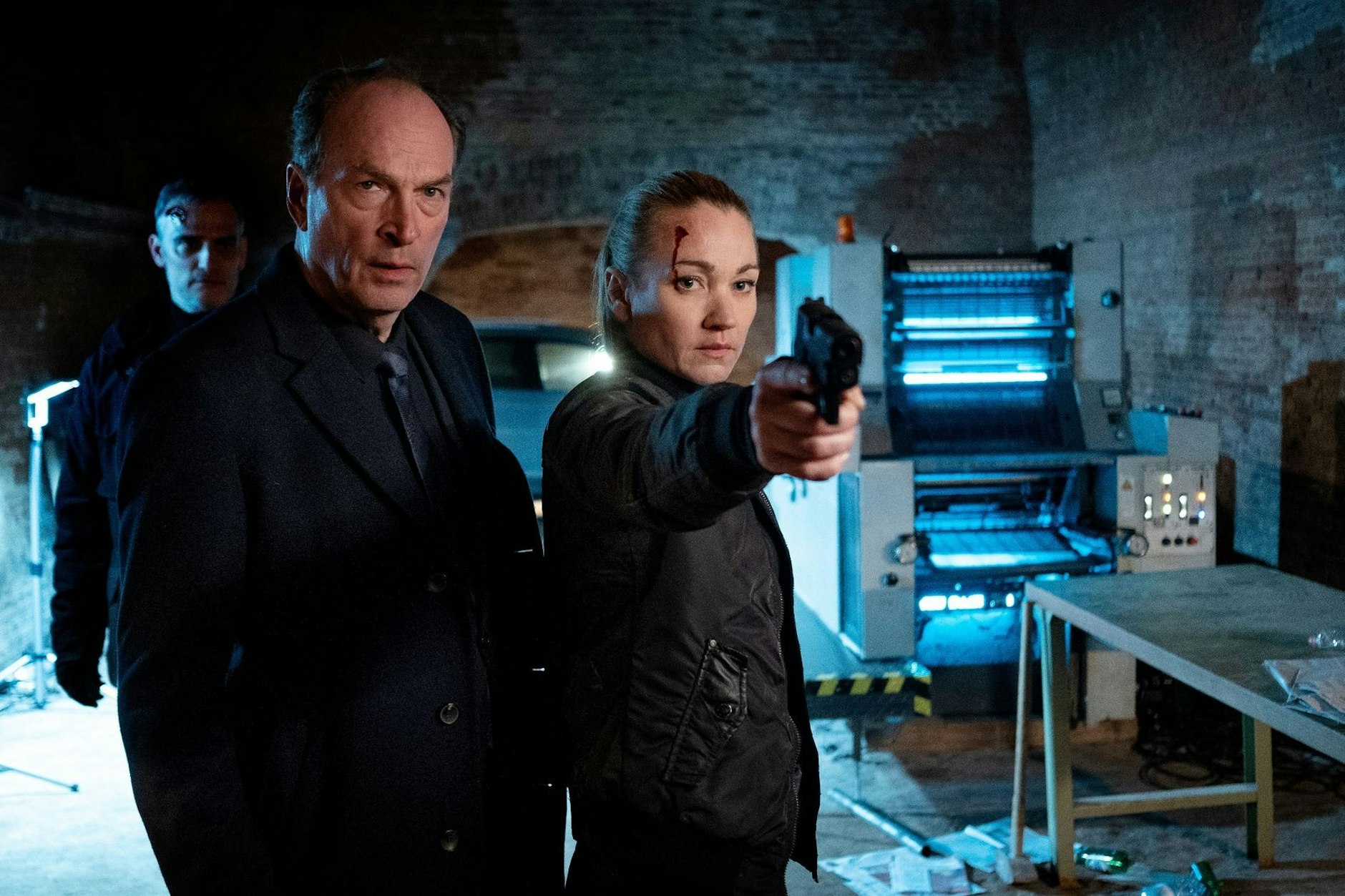 In der ZDF-Serie "Sarah Kohr" spielt Herbert Knaup einen Staatsanwalt, Lisa Maria Potthoff als Ermittlerin die Titelrolle.