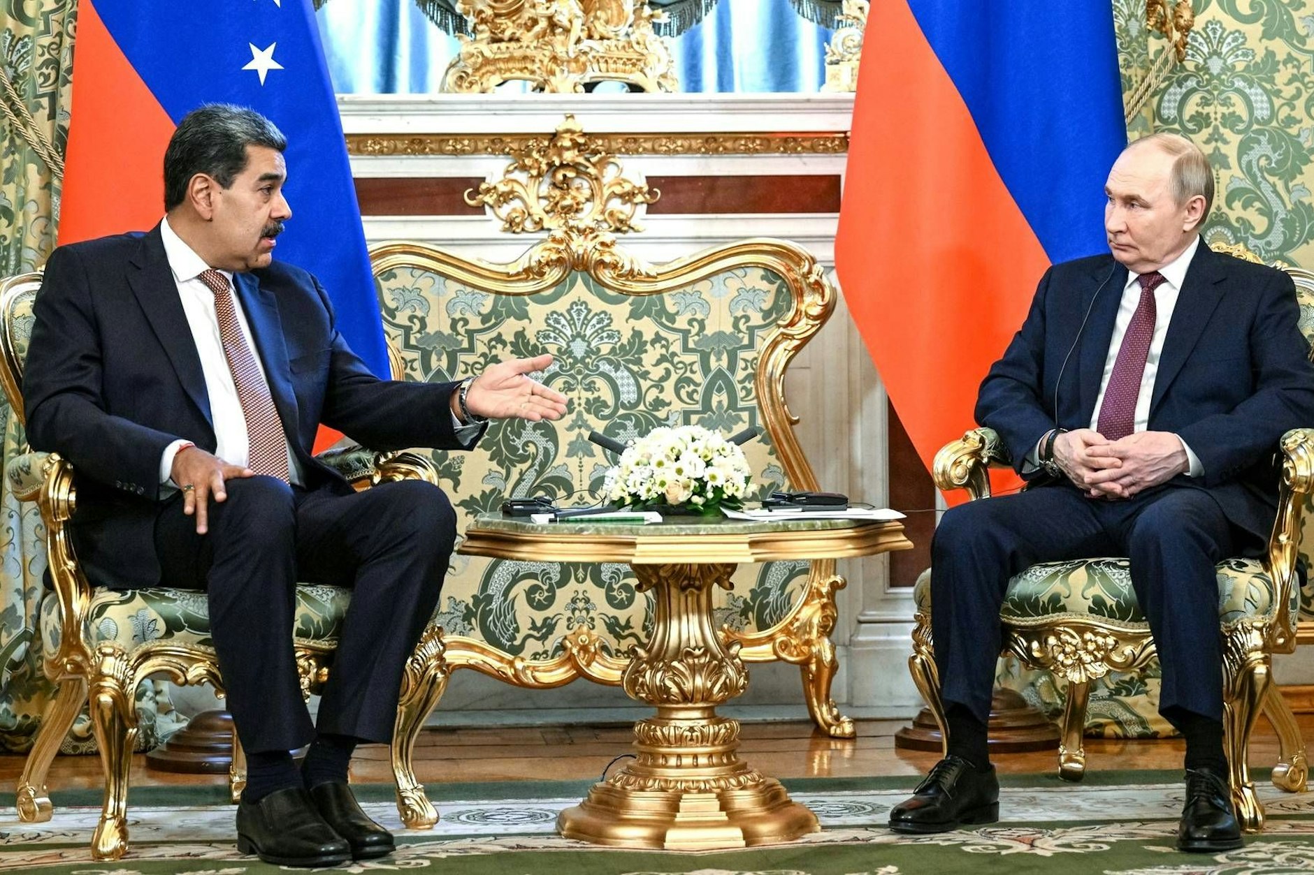 Nicolás Maduro war im vergangenen Sommer das bis dato letzte Mal im Kreml.