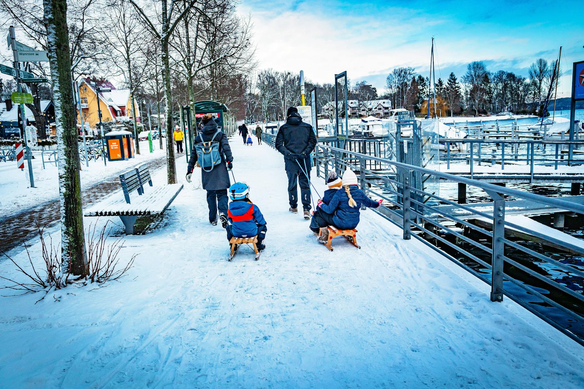 In der kommenden Woche wird es in Berlin und Brandenburg weiterhin winterlich bleiben.