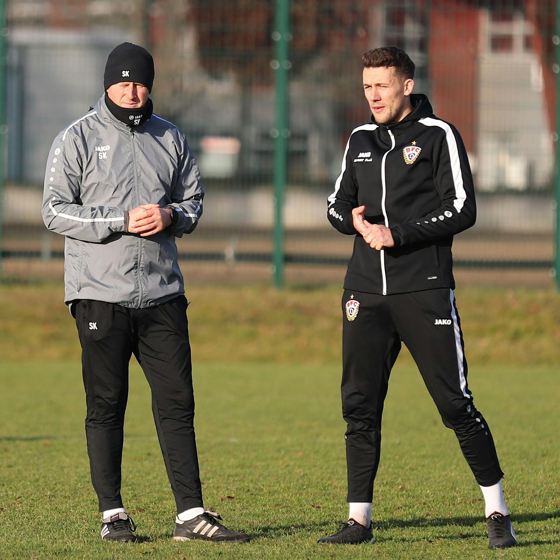 Waage, Werte und klare Worte zum Trainingsstart beim BFC Dynamo