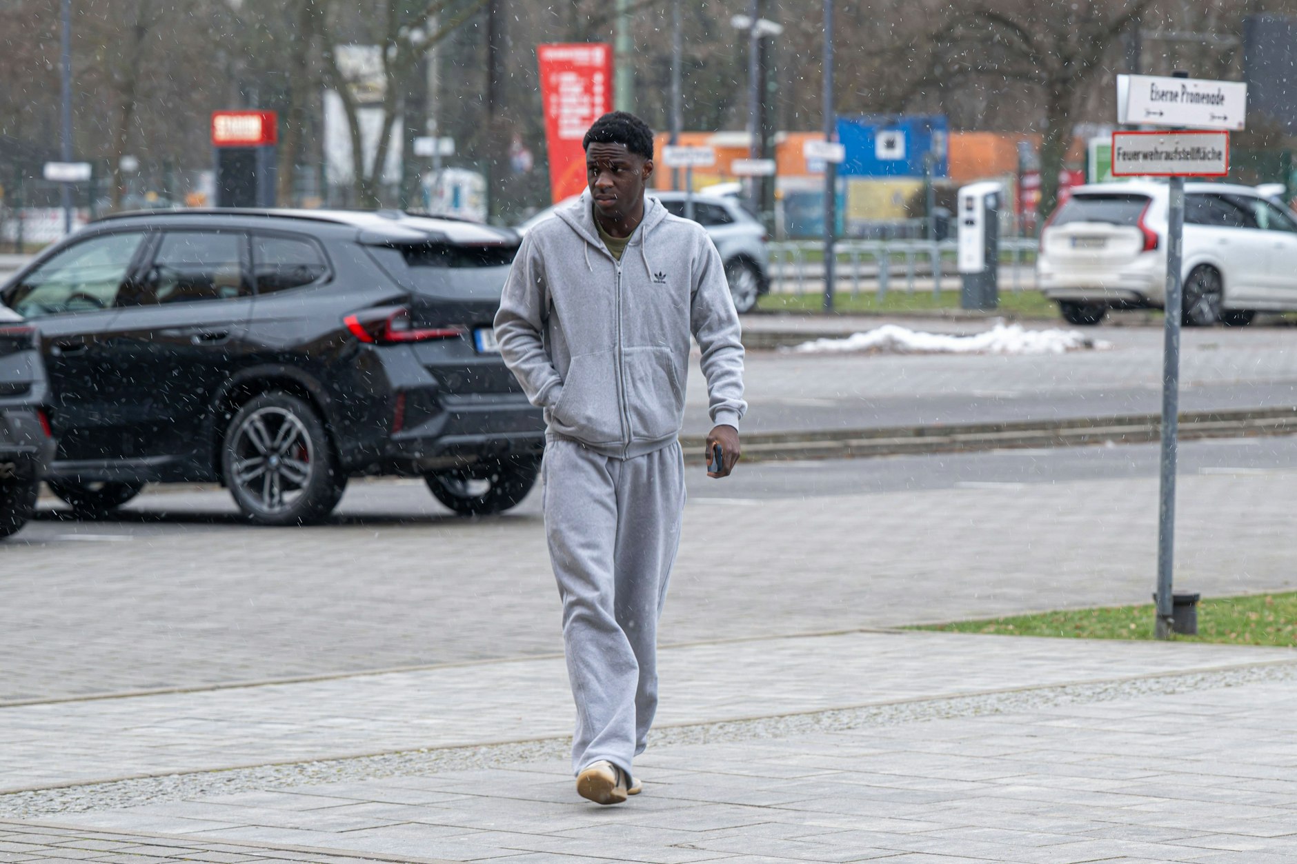 Beim Trainingsauftakt des 1. FC Union Berlin war Oluwaseun Ogbemudia noch auf dem Stadiongelände zu sehen, in der Rückrunde aber wird er für Waldhof Mannheim spielen.