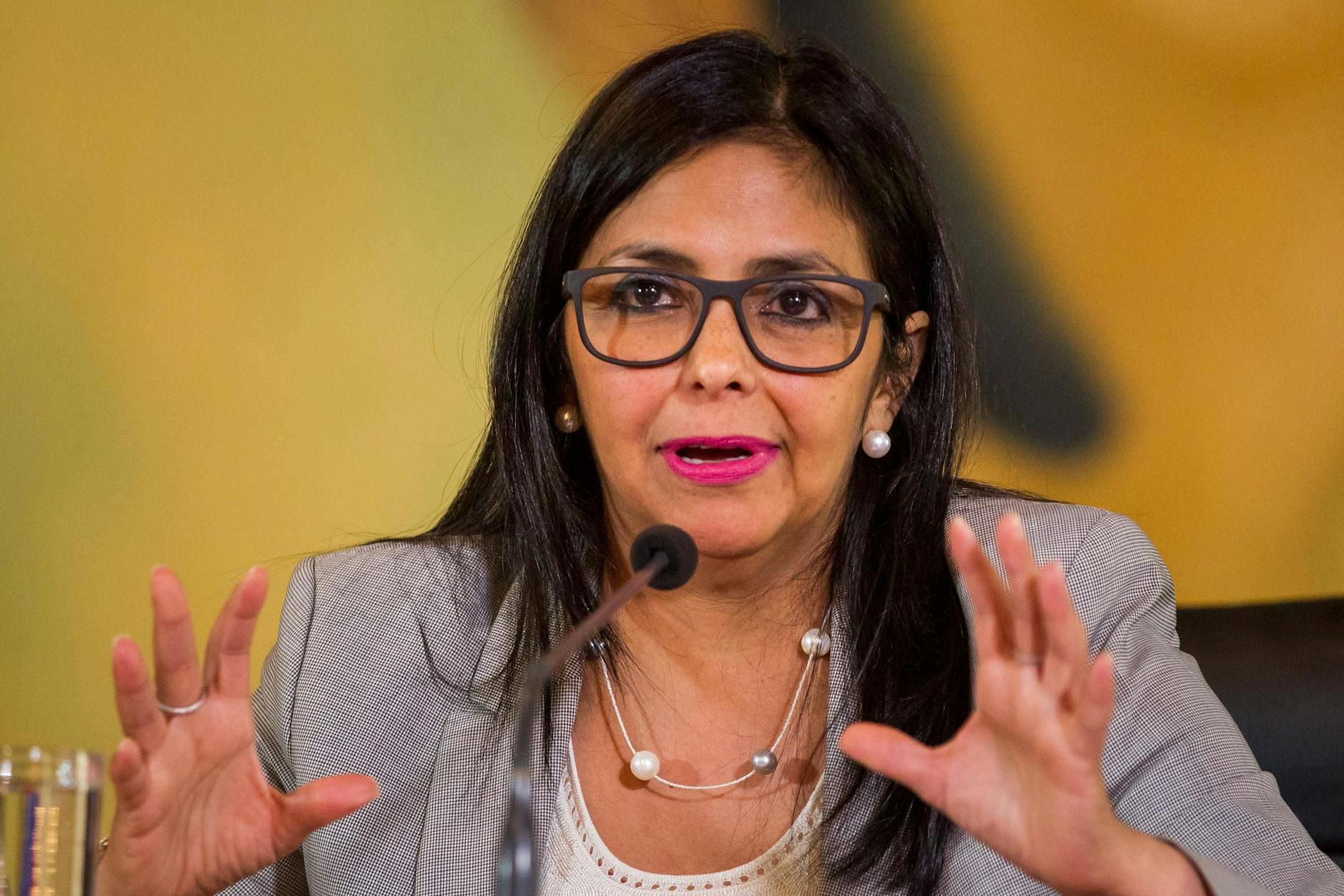 Venezuelas Interimspräsidentin Delcy Rodríguez