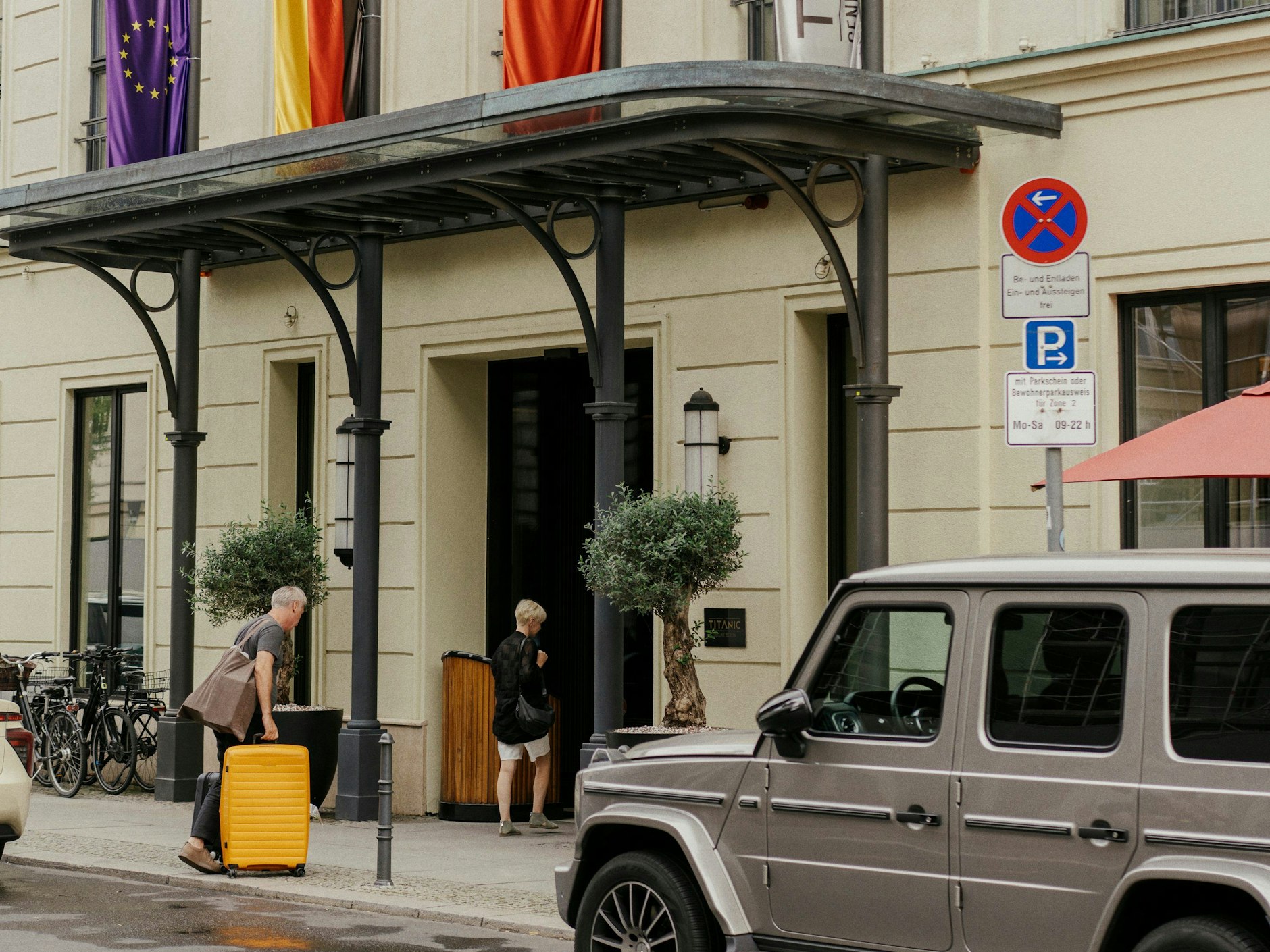 Schick! Auch das Hotel Titanic Gendarmenmarkt Berlin nimmt Betroffene des Stromausfalls auf.