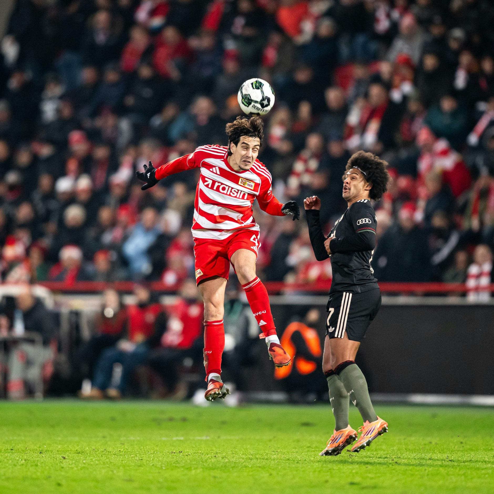 Image - Brandt, Gnabry, Leite, Doekhi: Zwei Union-Verteidiger in illustrer Gesellschaft