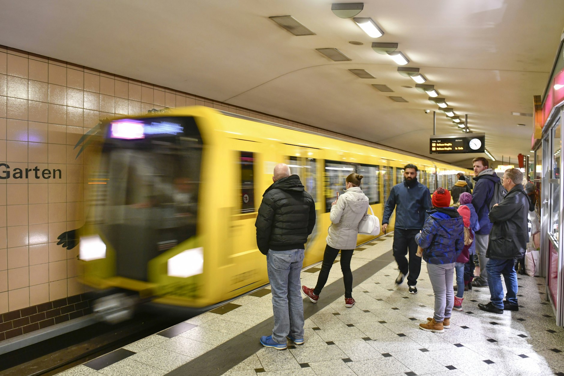 Die U9 ist weiterhin unterbrochen.