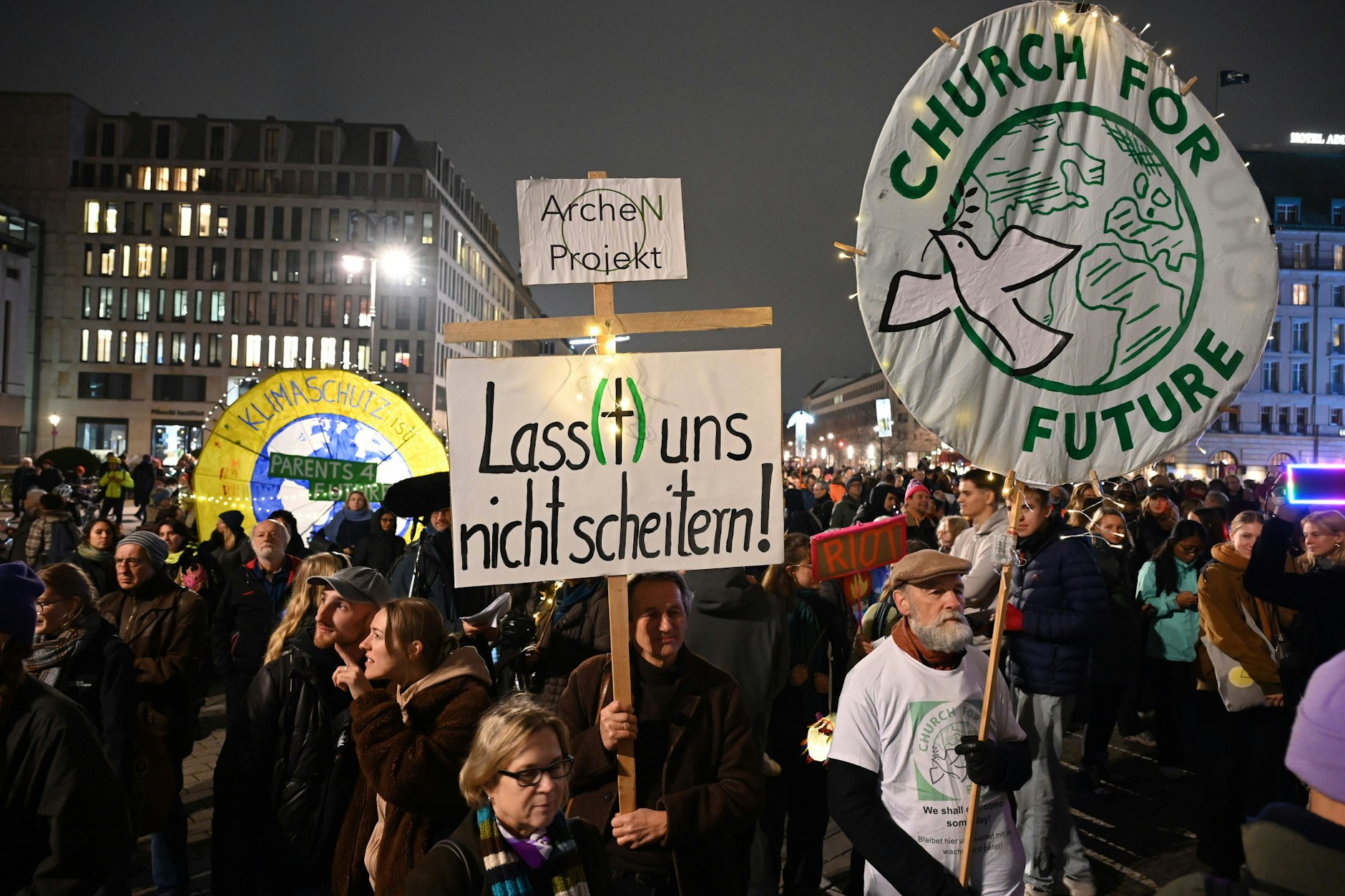 Demonstration von Fridays for Future in Berlin, 2025
