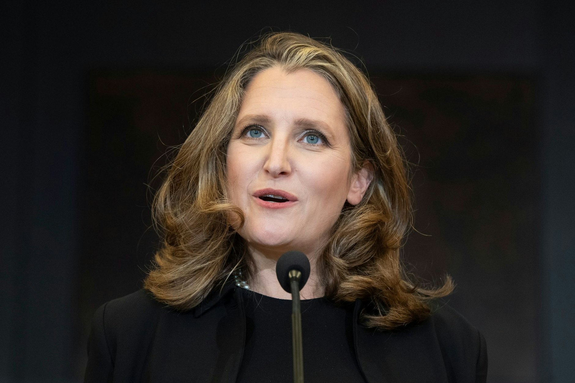 Chrystia Freeland tritt einen neuen Job für die ukrainische Regierung an.