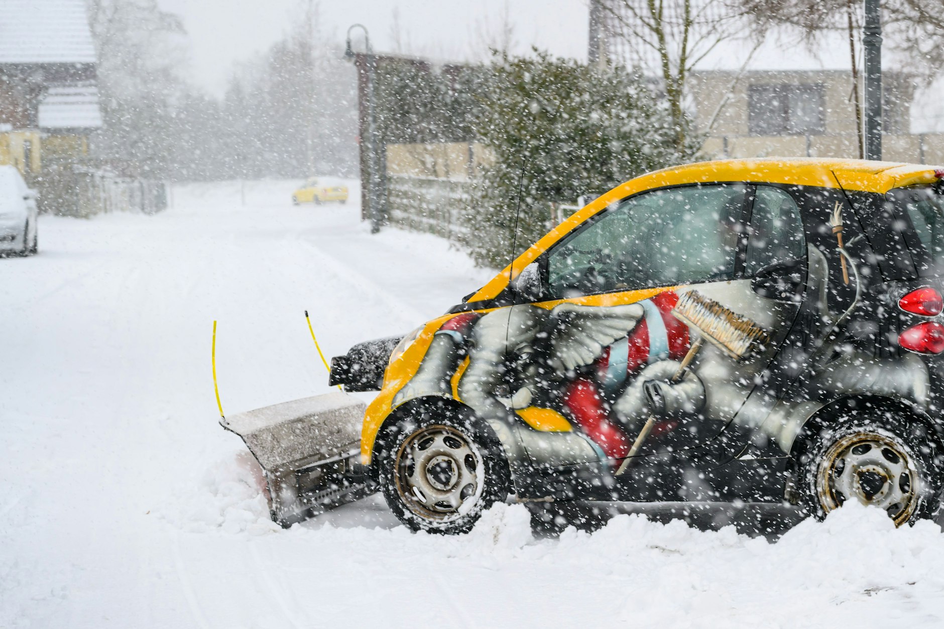 Dichtes Schneetreiben in Berlin und Brandenburg wird erwartet