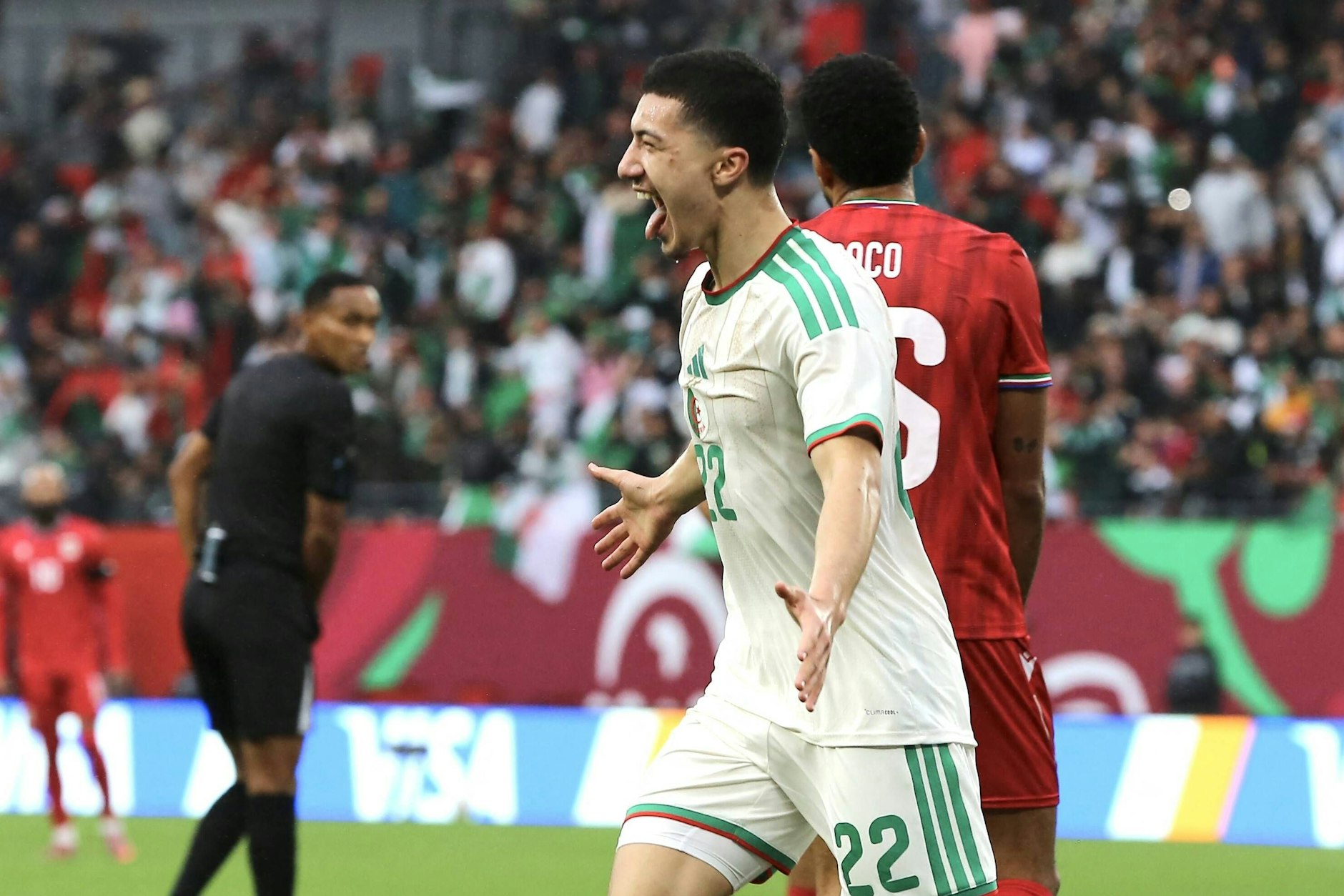 Herthas ehemaliges Supertalent Ibo Maza glänzt beim Afrika-Cup im Nationalteam von Algerien. Nach dem 1:0 gegen DR Kongo steht Maza im Viertelfinale.