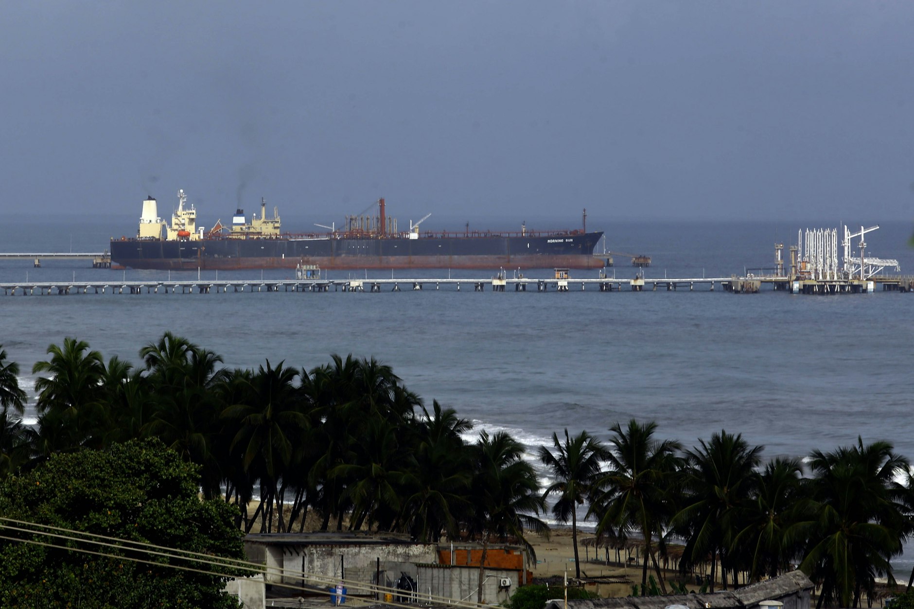 Ein Öltanker vor der Küste Venezuelas (Symbolbild).