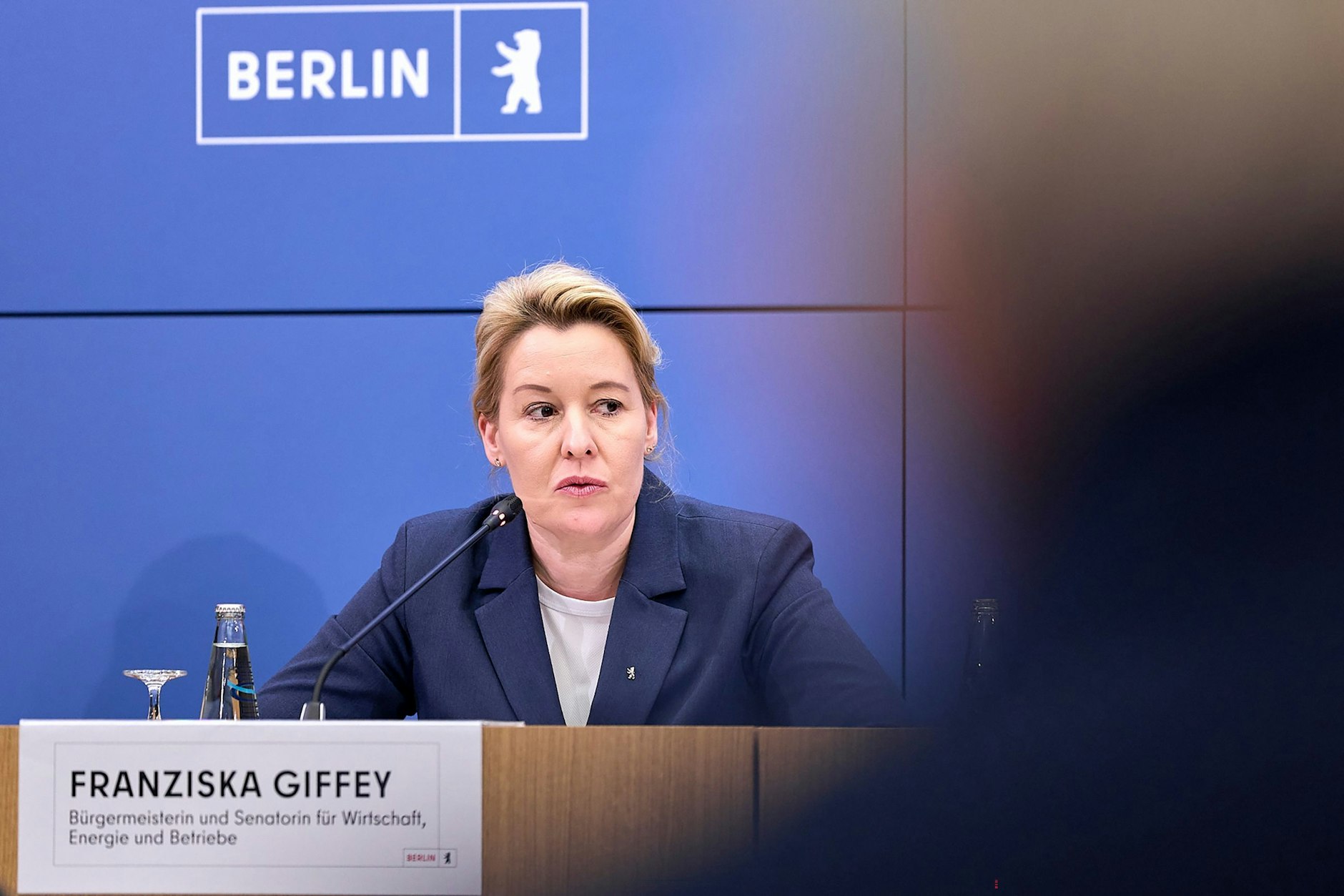 Franziska Giffey (SPD), Berliner Senatorin für Wirtschaft, Energie und Betriebe