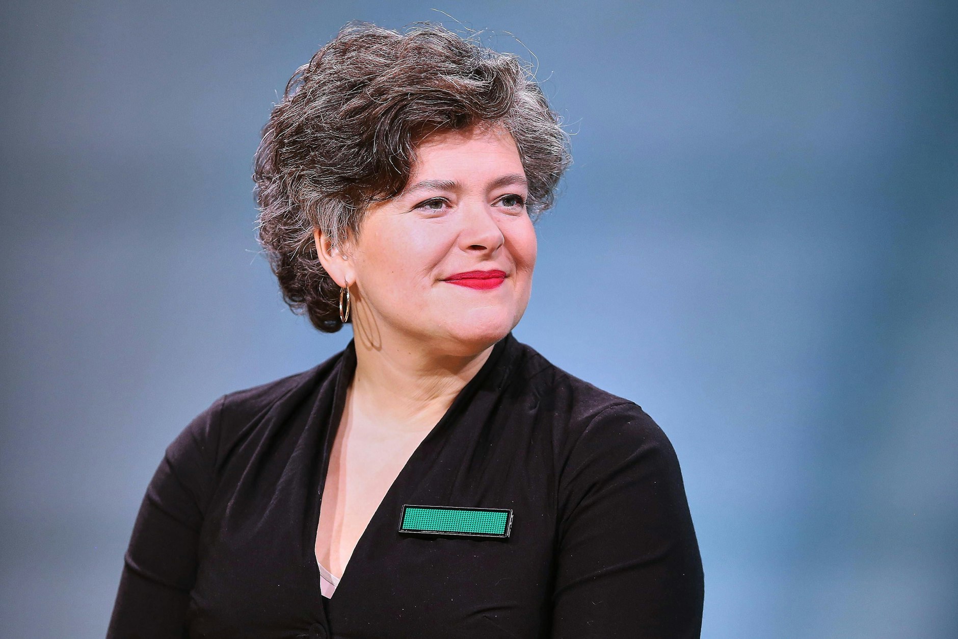 Nora Gomringer im letzten Oktober auf der Frankfurter Buchmesse