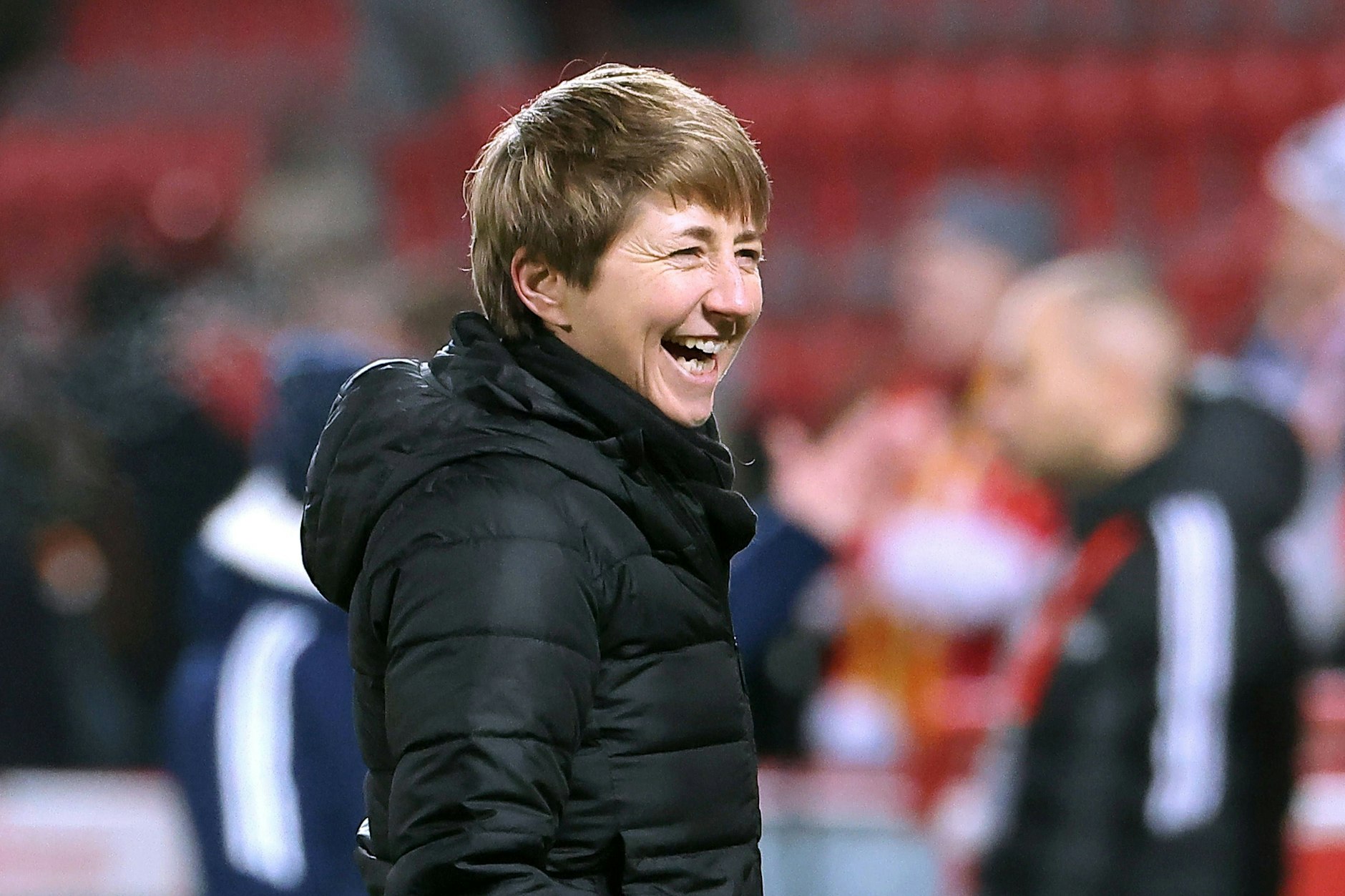 Trainerin Ailien Poese hatte nicht nur dank der acht Tore ihres Teams beim Testspiel gegen CD Castellón Grund zur Freude: Durch die Rückkehrerinnen und Neuzugänge ist die Qualität in der Mannschaft deutlich gestiegen.