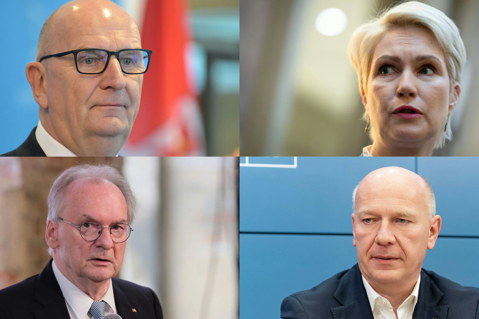 In Ostdeutschland stehen die Regierungsparteien von Brandenburg, Mecklenburg-Vorpommern, Sachsen-Anhalt und Berlin unter Druck.