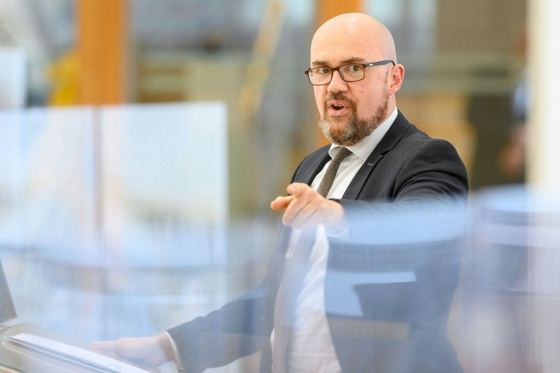 Hans-Thomas Tillschneider von der AfD in Sachsen-Anhalt ist einer der Strippenzieher der Partei.