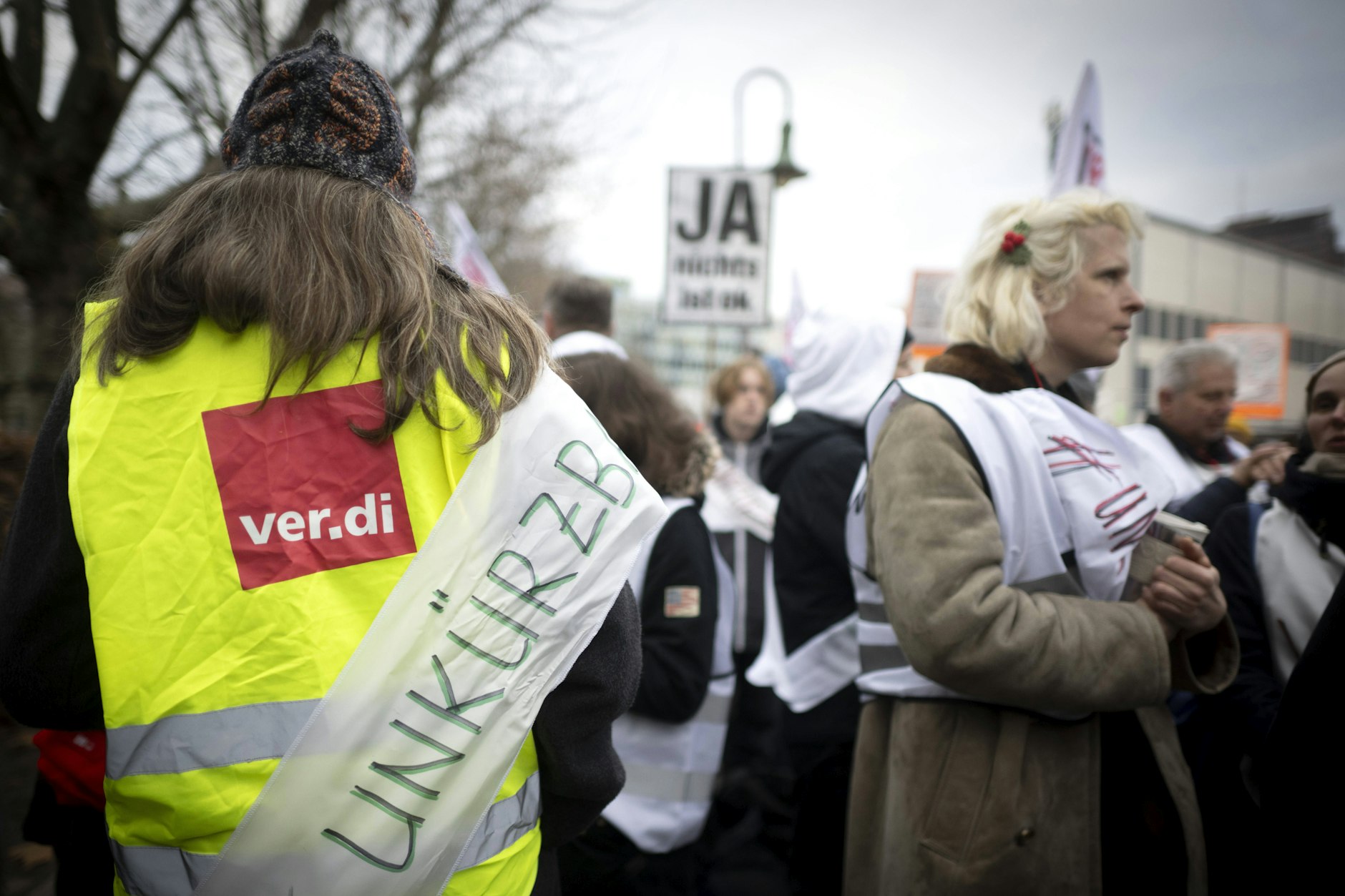 Symbolbild: Unter anderem Verdi ruft kommende Woche in Berlin zum Streik auf. Die Einschränkungen werden massiv sein.