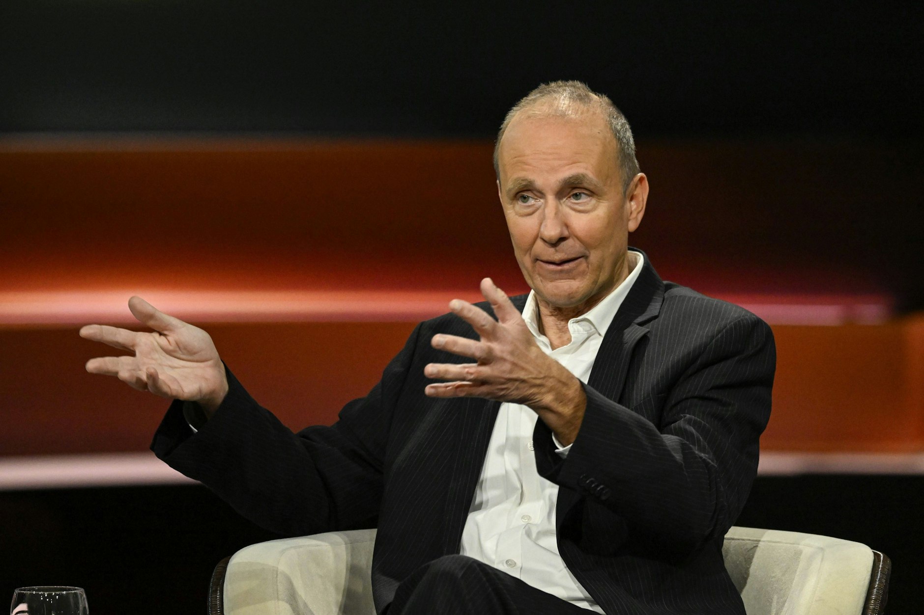 Autor Adrian Geiges argumentierte gegen Daniel Günther mit dem Beispiel China.