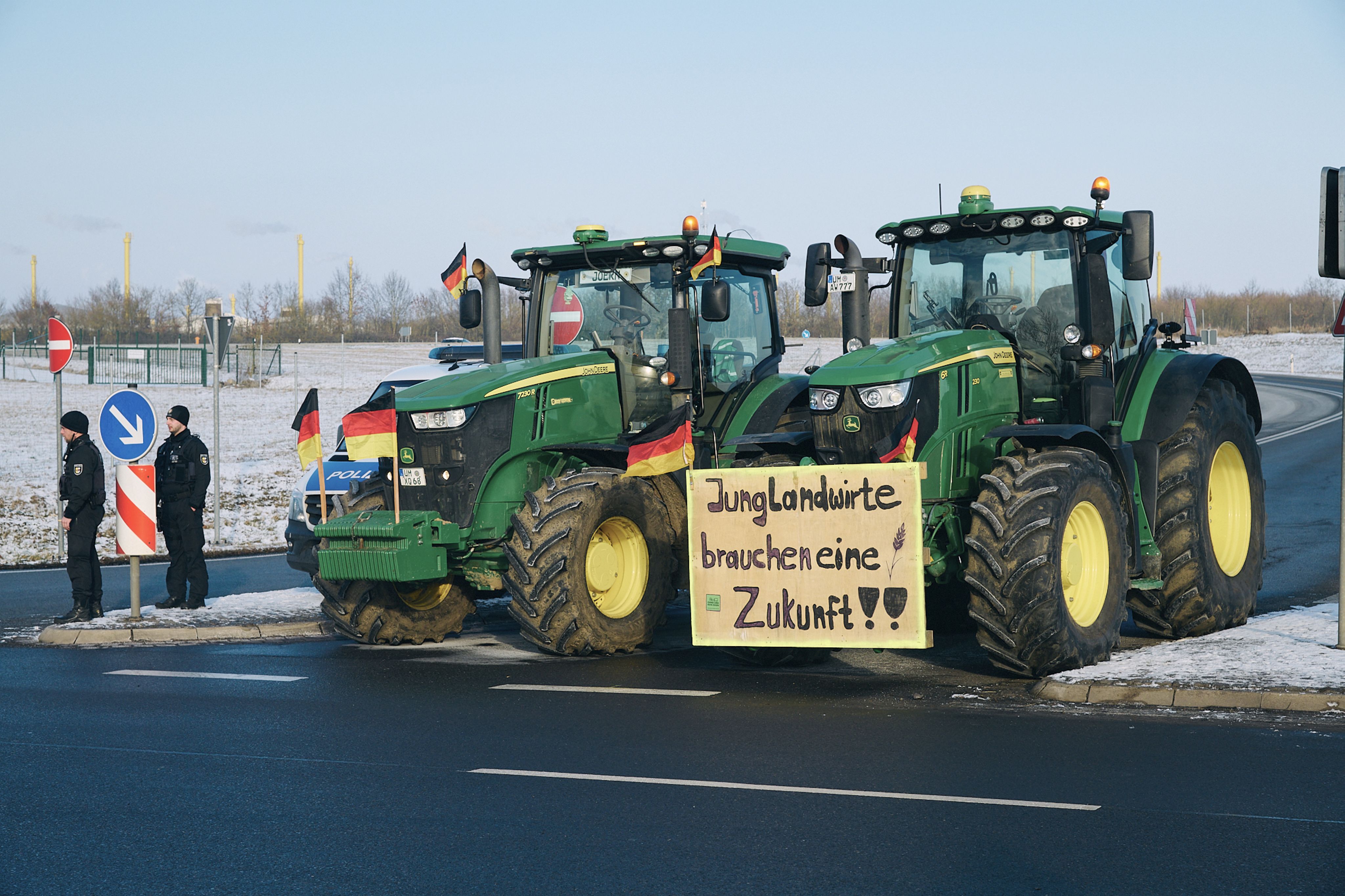 Ostdeutsche Bauern protestieren gegen Mercosur: „Warten Sie darauf, dass wir radikal werden, oder was?“