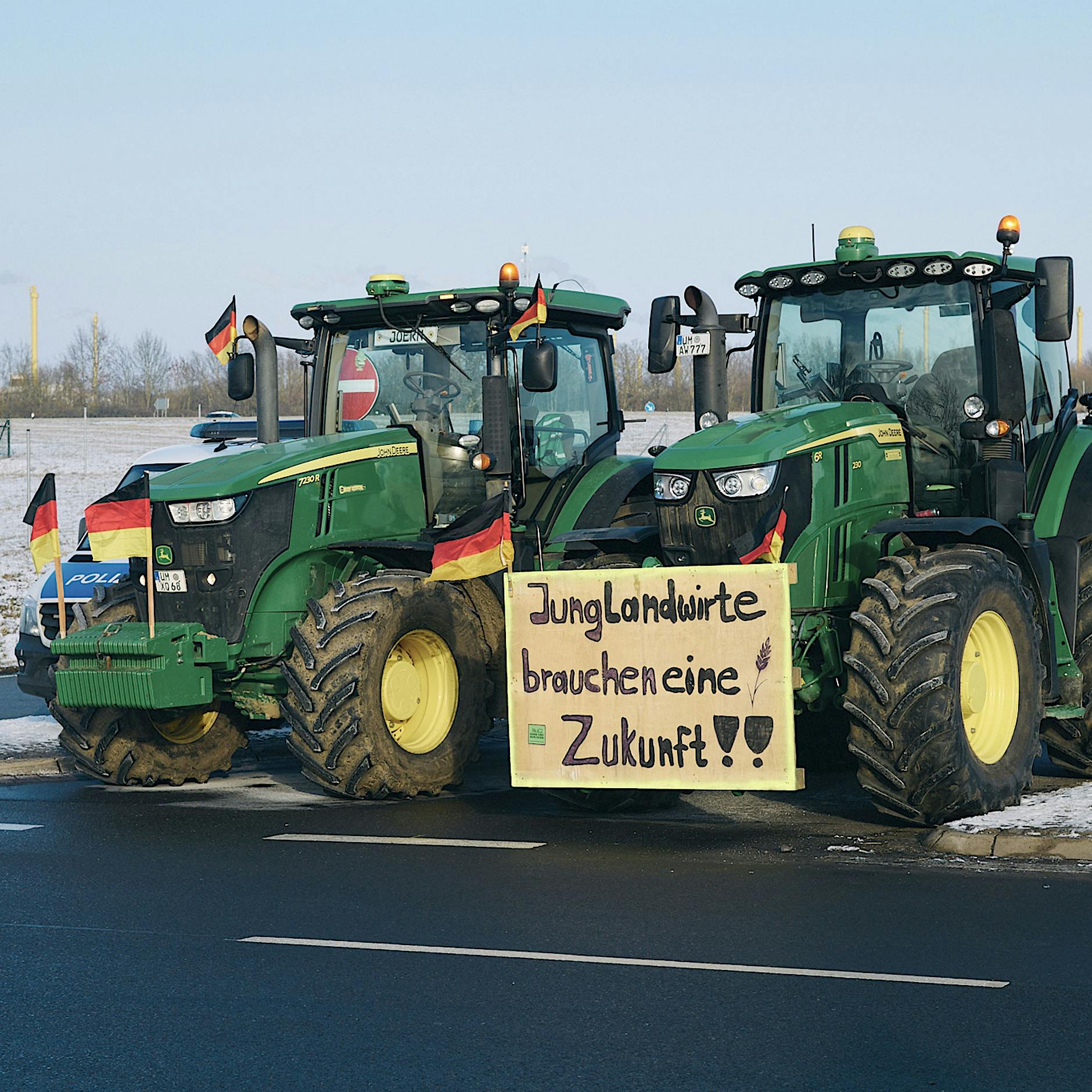 Ostdeutsche Bauern protestieren gegen Mercosur: „Warten Sie darauf, dass wir radikal werden, oder was?“
