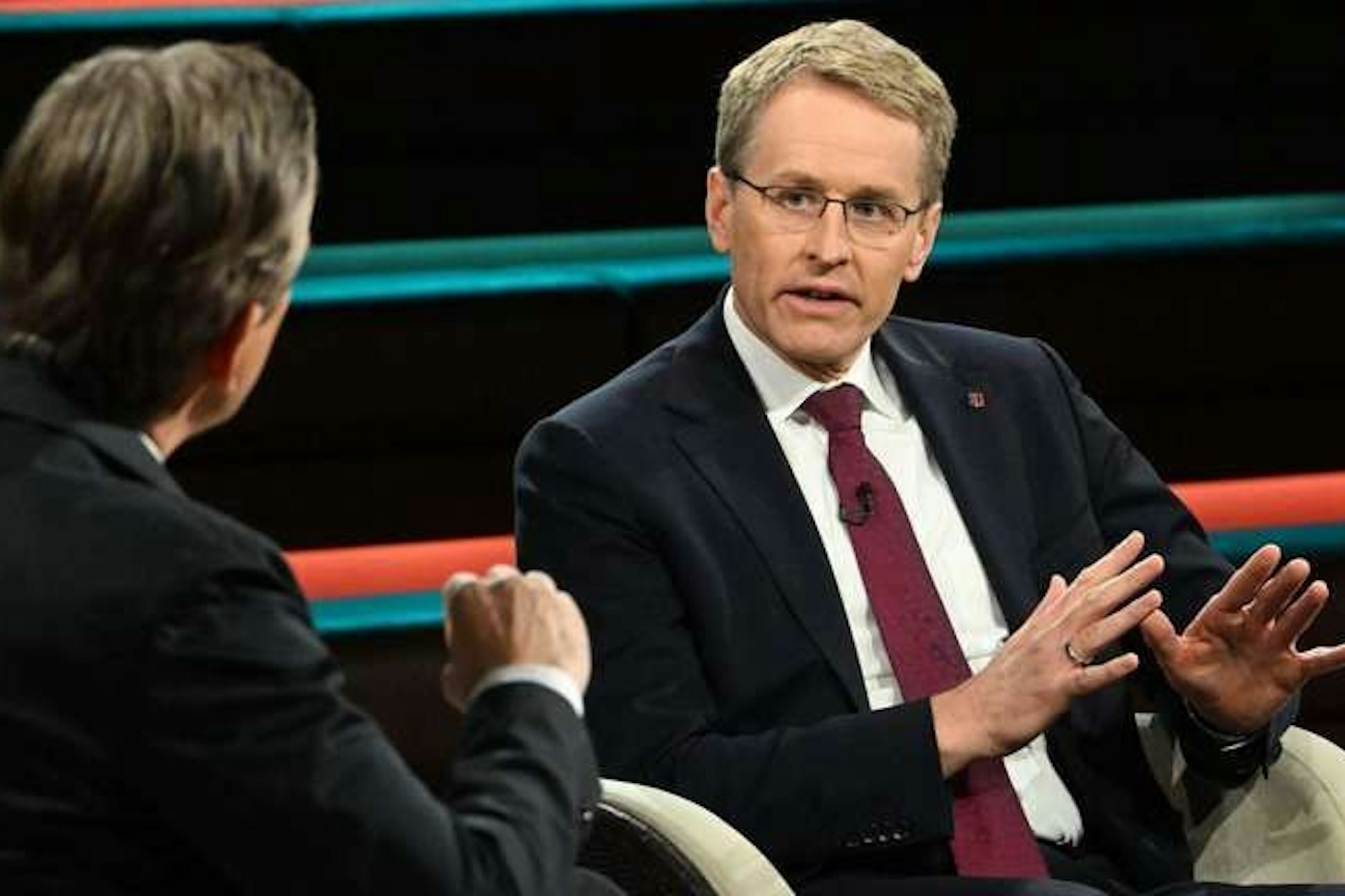 Daniel Günther überraschte Moderator Markus Lanz mit seinen Argumenten für eine Social-Media-Zensur.