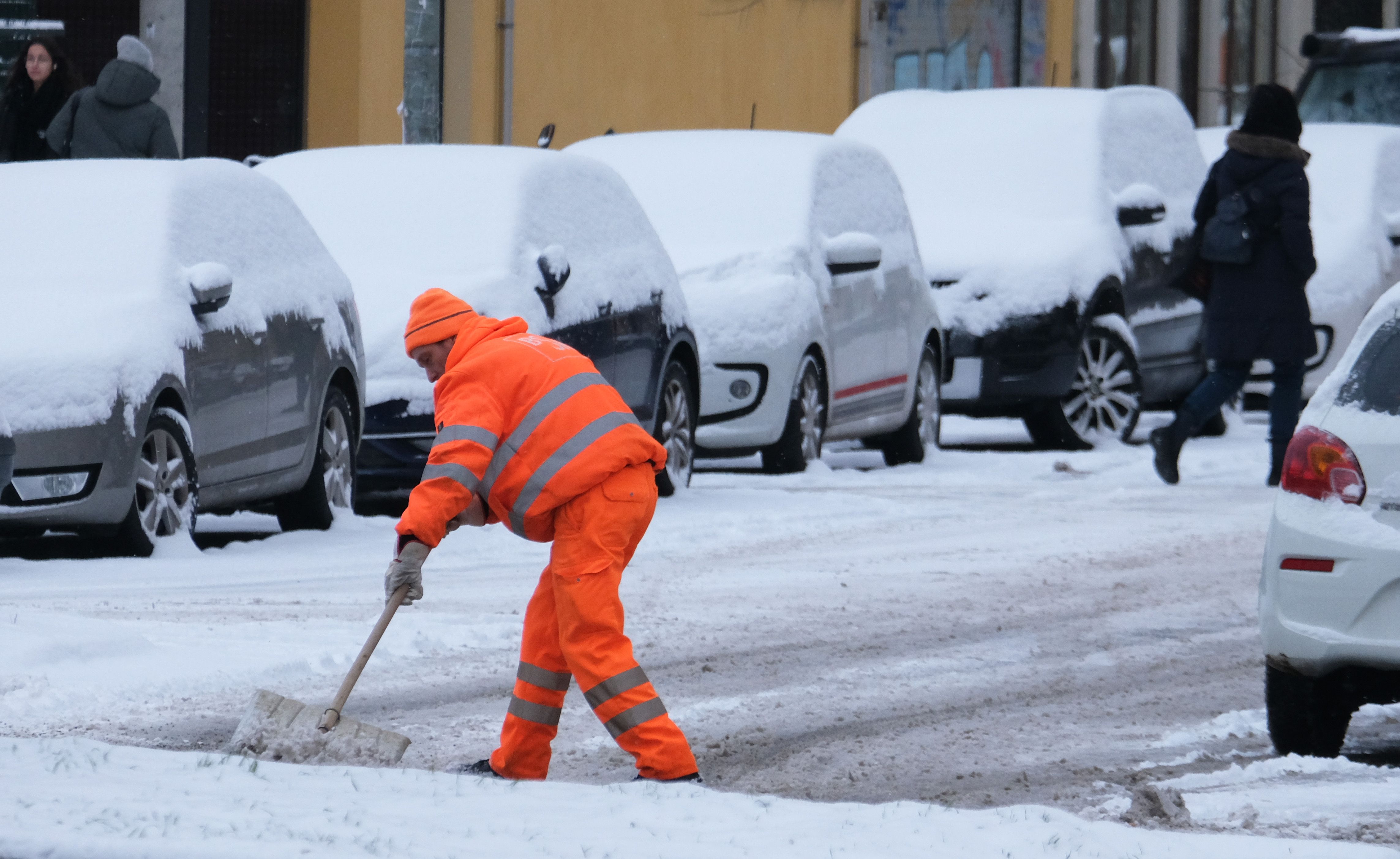 Beine-Brechen als Volkssport: Berlin wird auch beim angekündigten Schneefall versagen
