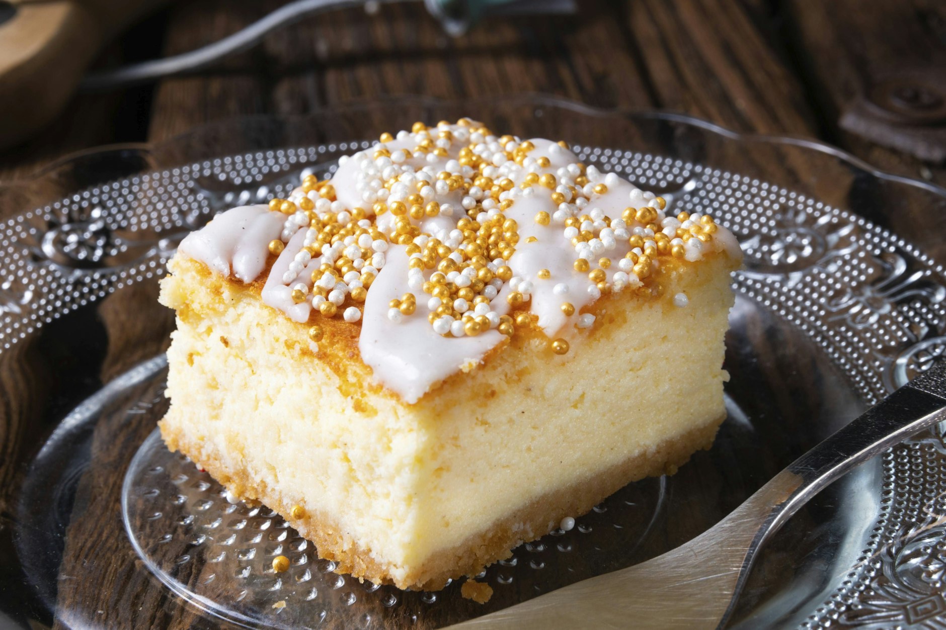 Saftiger Käsekuchen – auch hier wurde vom Hersteller getrickst.