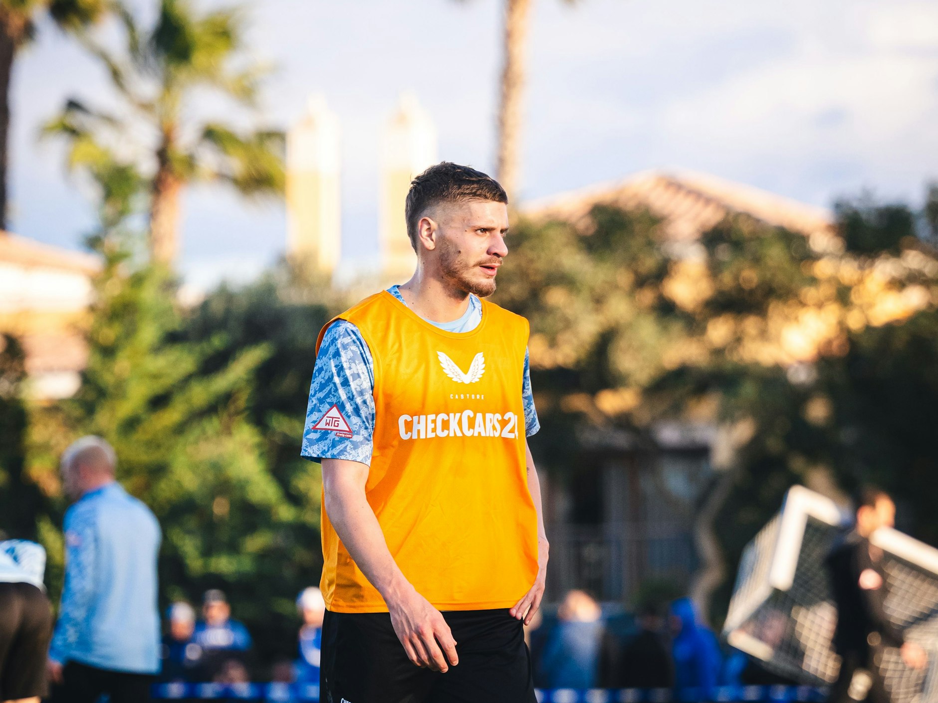 Marton Dardai von Hertha BSC Im Trainingslager an der Algarve.