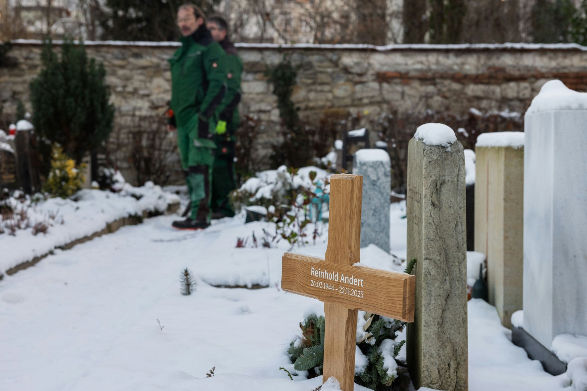 Grabstätte des Liedermachers Reinhold Andert
in Berlin-Mitte.