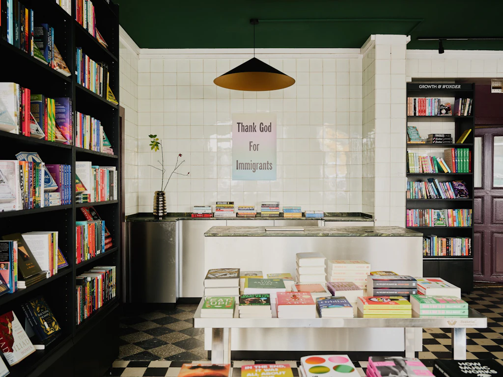 „Chapters Bookshop“ in Moabit: Früher Metzgerei, heute englischsprachiger Buchladen