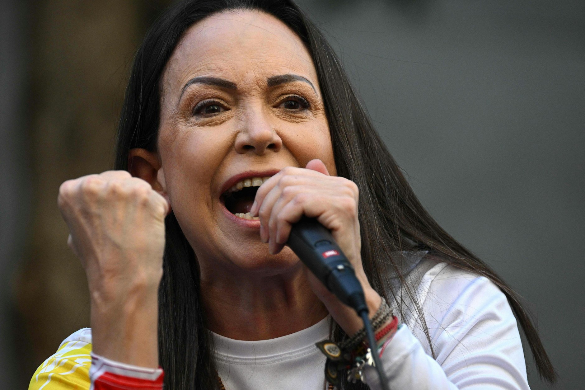 Venezuelas Oppositionspolitikerin Maria Corina Machado