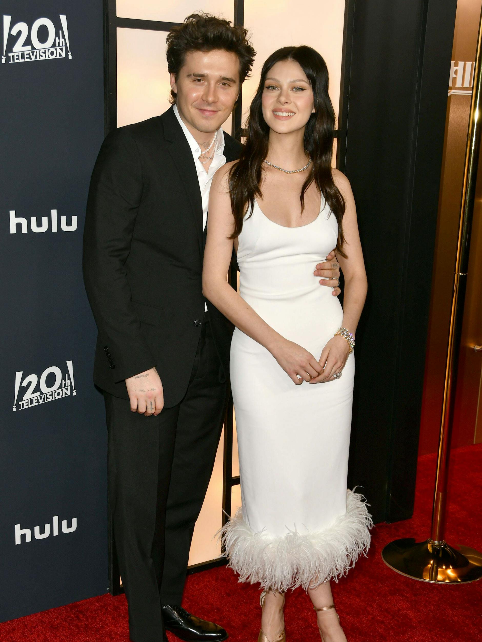 Der Familienstreit soll wegen Brooklyn Beckhams Frau Nicola Peltz ausgebrochen sein.