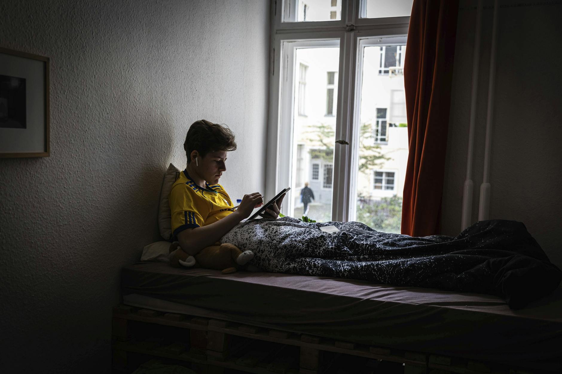 Der Unterricht könnte im Notfall auch konsequent digital organisiert werden.