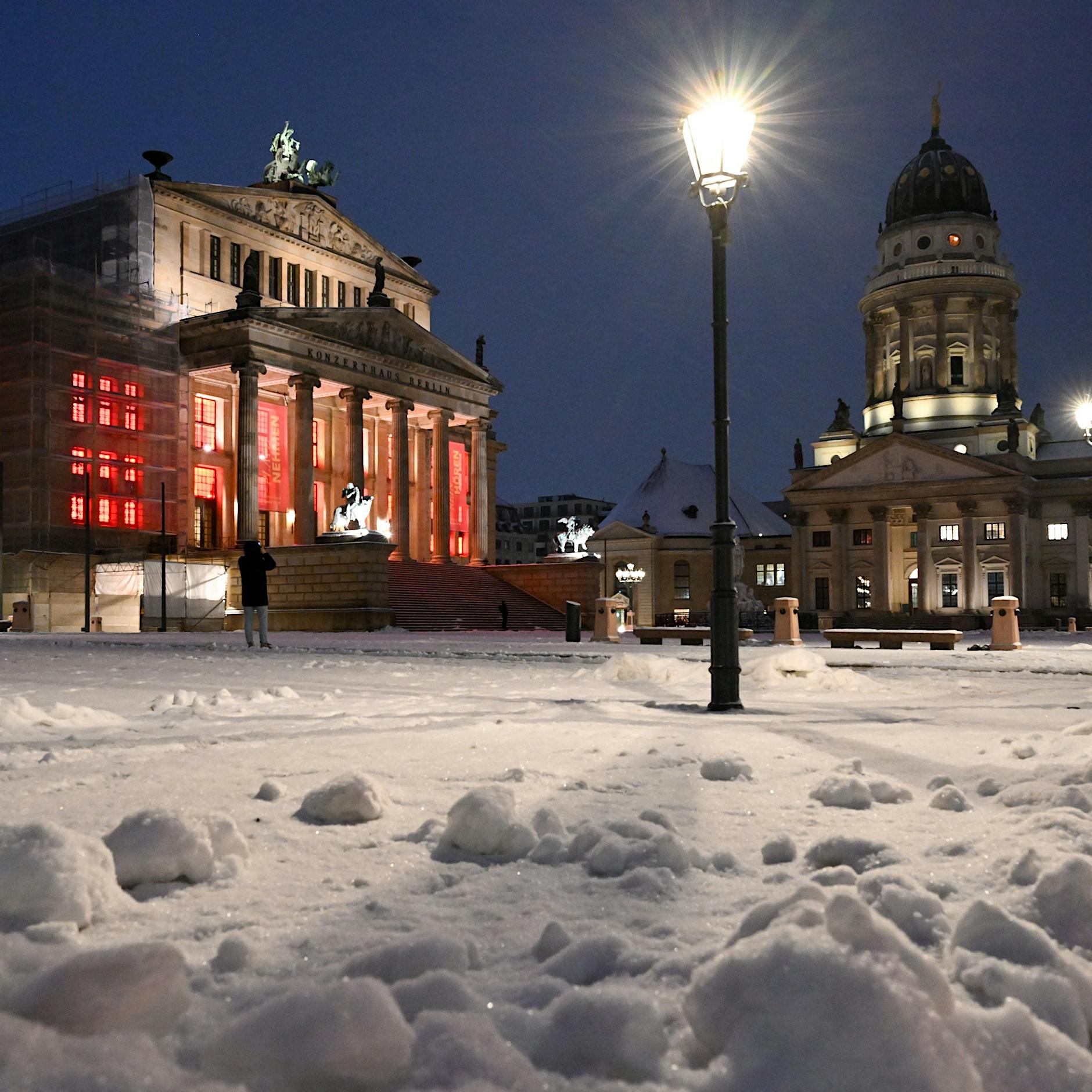 Wetter in Berlin nach Sturmtief „Elli“: Sonne und leichter Schneefall – DWD warnt weiter