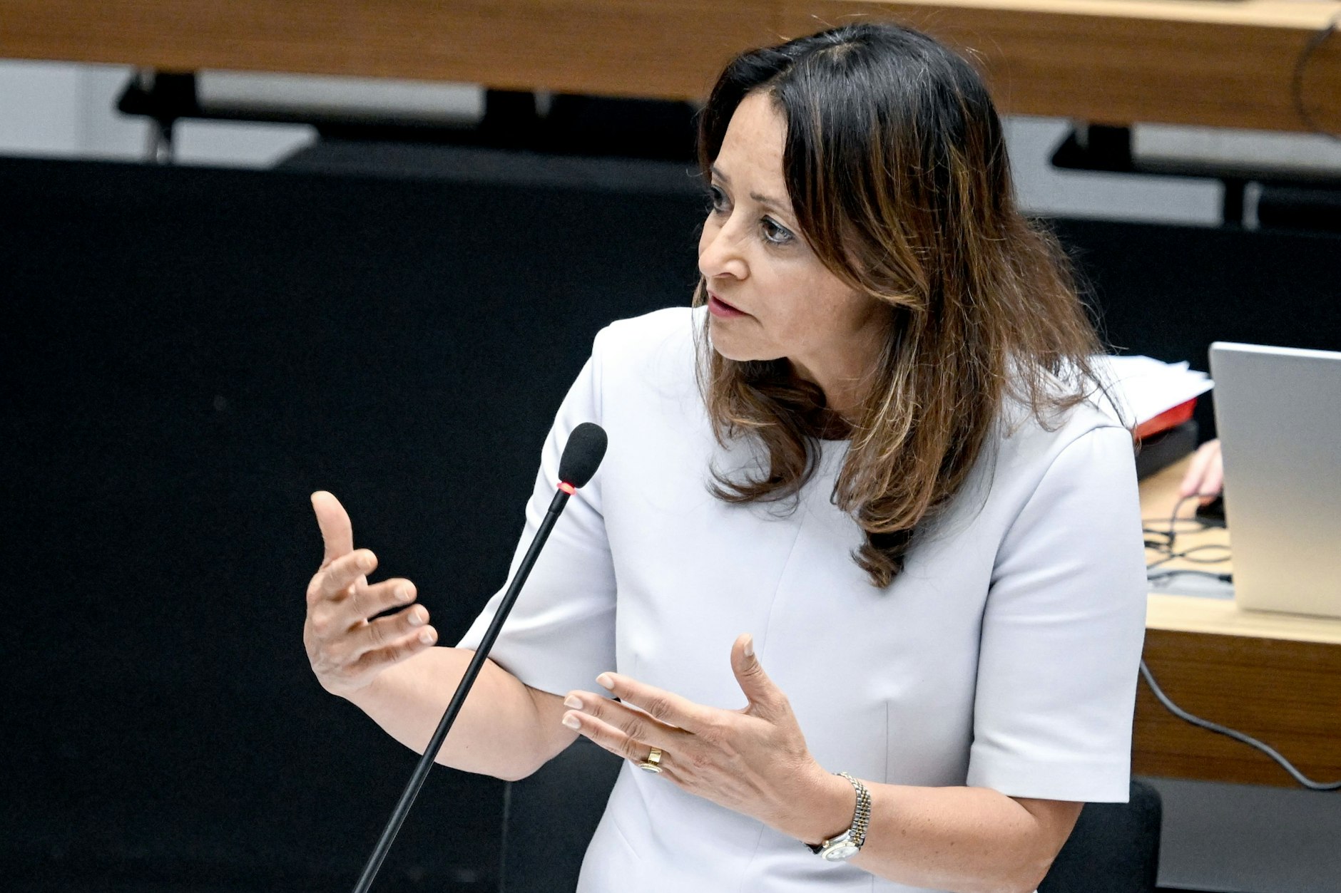 Justizsenatorin Felor Badenberg (CDU) will gegen Autovermietungen vorgehen, die der Organisierten Kriminalität zugerechnet werden.